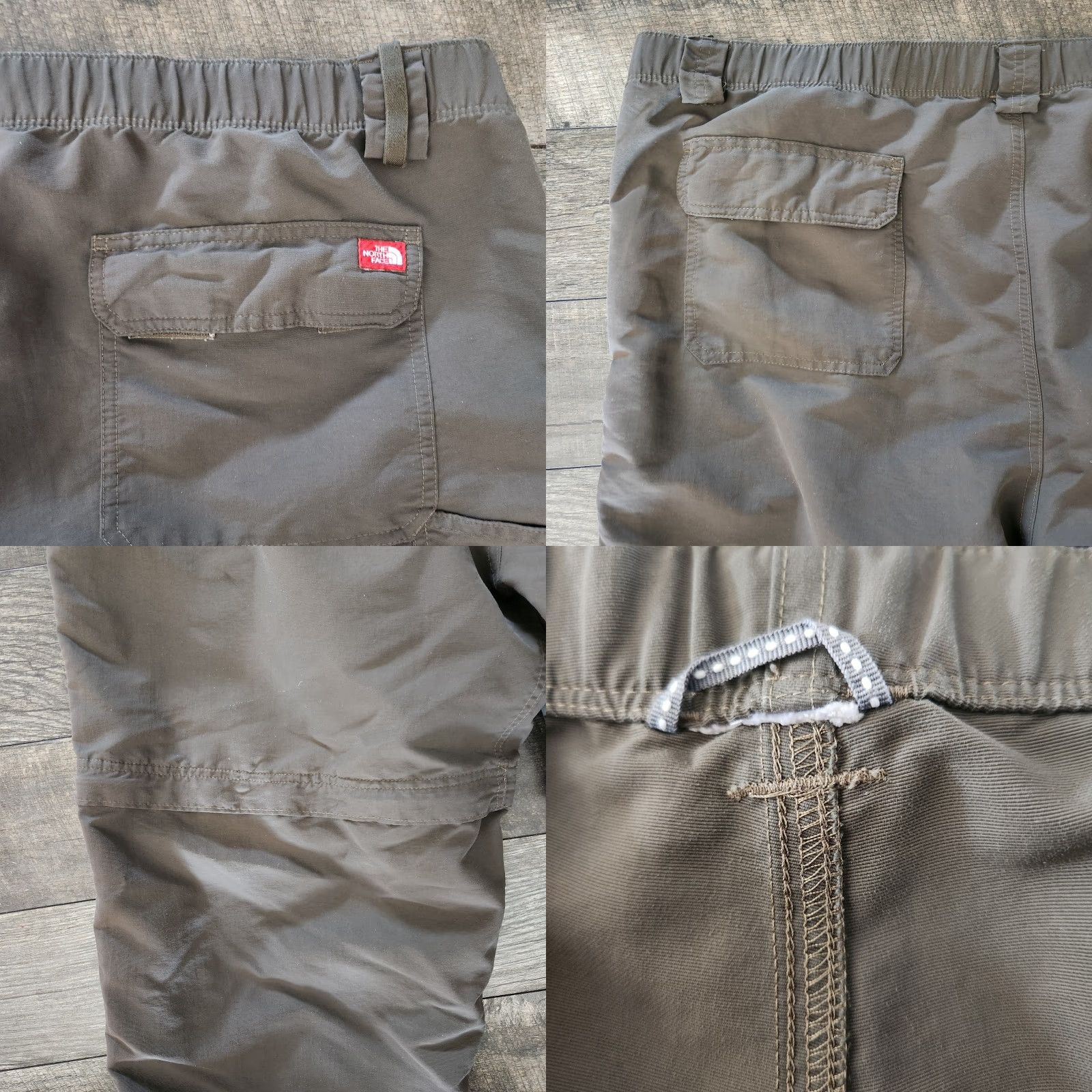 The North Face North Face Convertible Pants Mens 2XL 44x32 Green Zip Off Legs Fishing Hiking Cargo Breathable Quick Dry Outdoor Mens Size US 39 - 10 Thumbnail