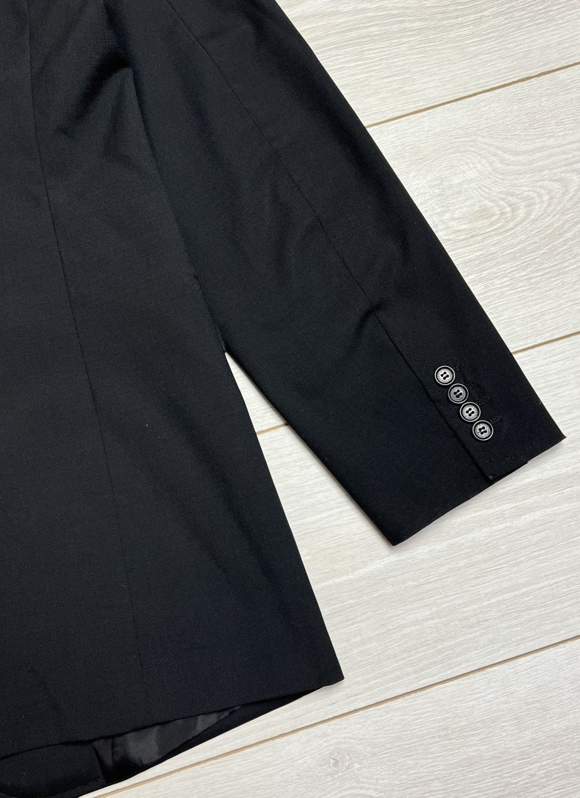 Dolce & Gabbana Archival Dolce & Gabbana & Line Black Blazer IT 52 Size 52R - 13 Thumbnail