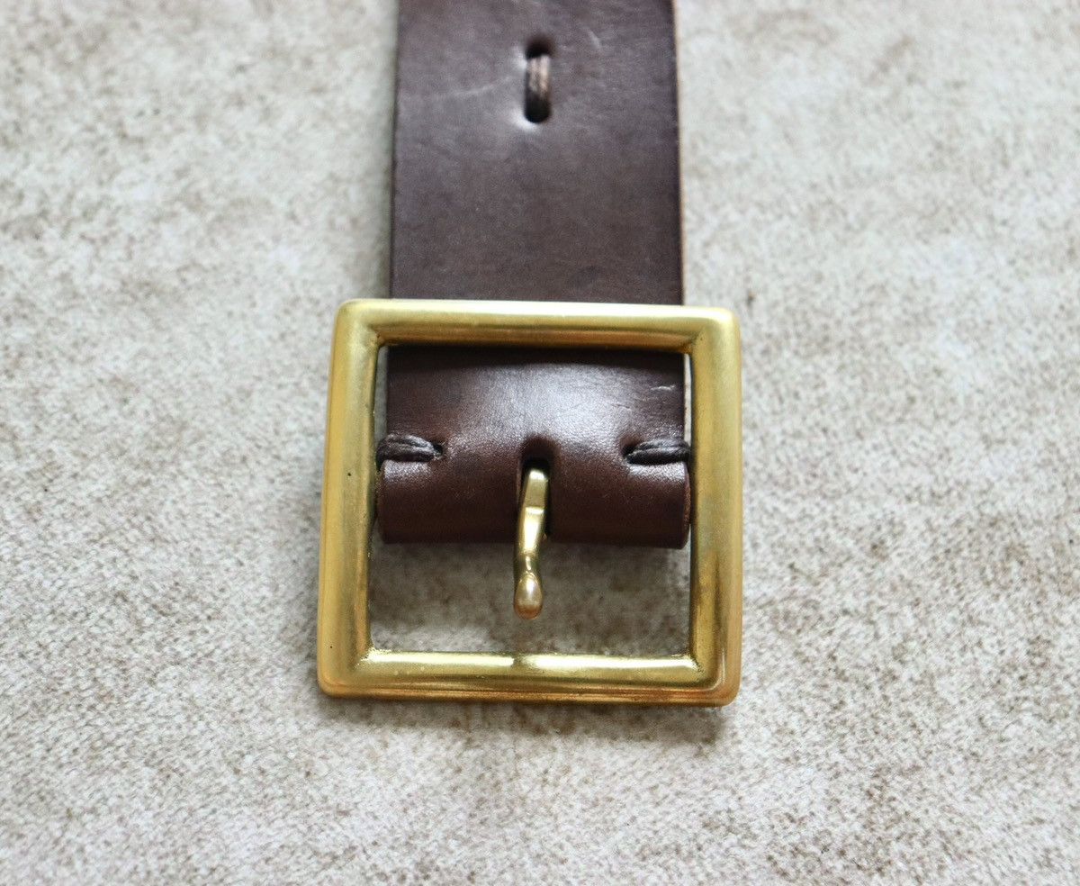 Visvim Visvim 23ss Plain Belt 40mm ，W34 Dk.brown Size ONE SIZE - 6 Thumbnail