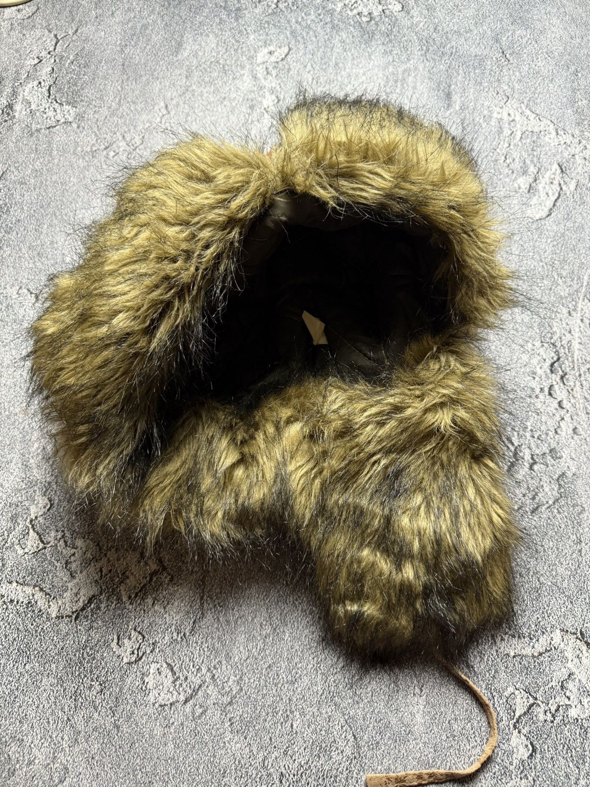 Other Y2K Faux Fur Ushanka Vintage Fuzzy Warm Trapper Hat Size ONE SIZE - 8 Thumbnail