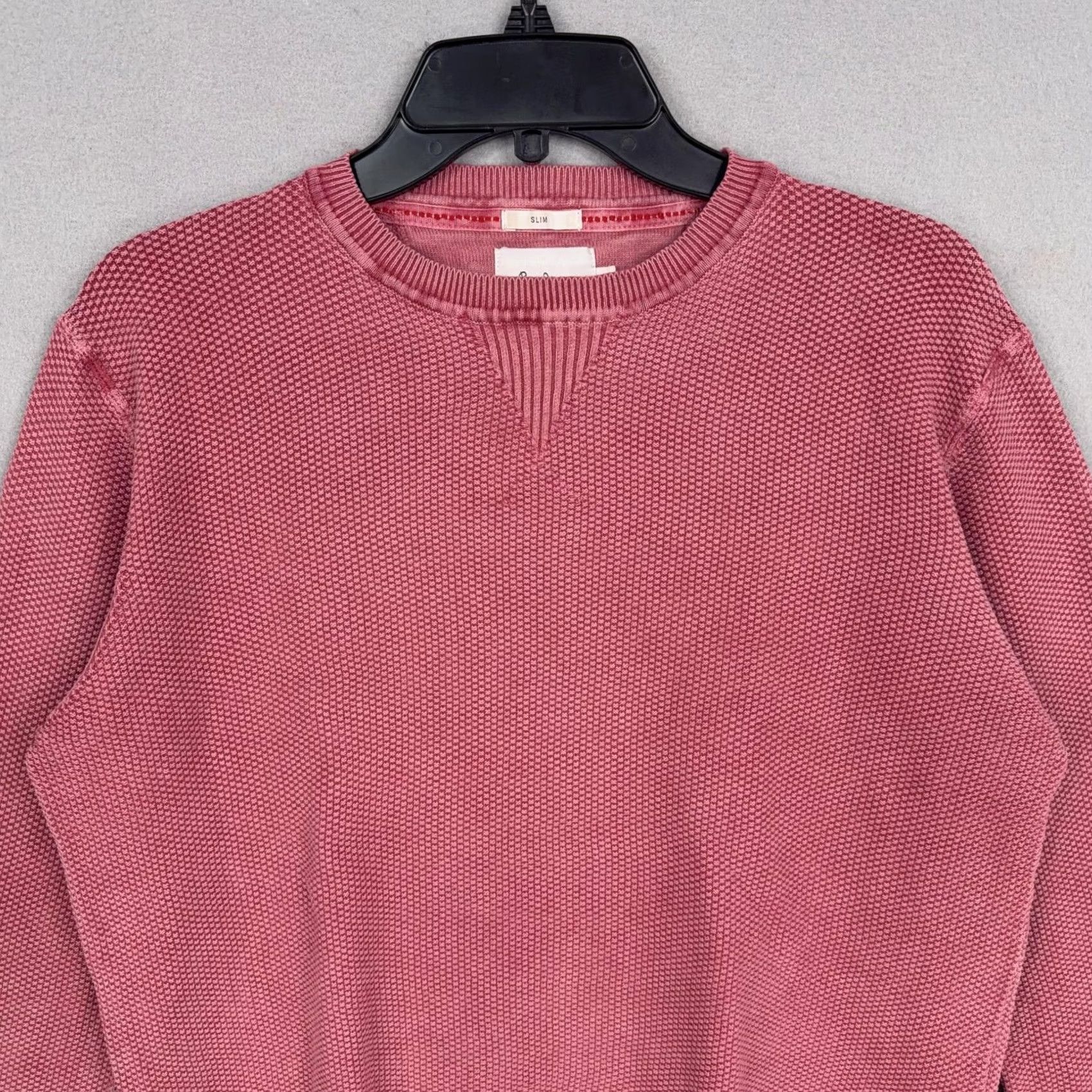 Pepe Jeans Pepe Jeans Sweater Mens Medium Pink Slim Fit Cotton Crewneck Knit London Hip Hop Size US M / EU 48-50 / 2 - 2 Thumbnail