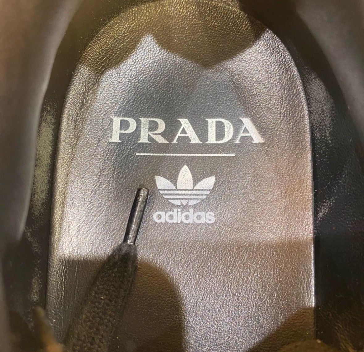 Prada Black Prada Adidas Superstars Size US 11 / EU 44 - 5 Thumbnail