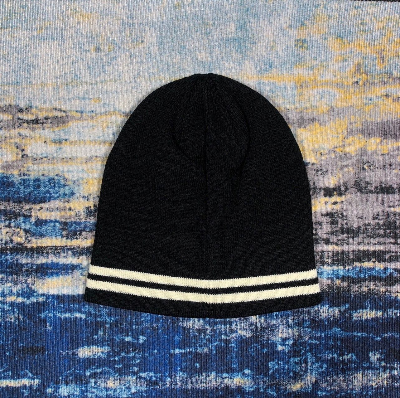 Stussy × Vintage Stussy Jacquard Stripe Skullcap Beanie Size ONE SIZE - 2 Thumbnail