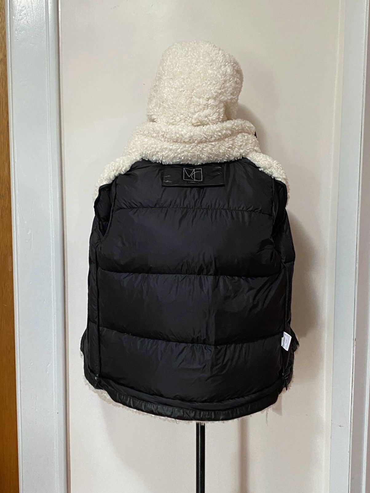 Mercer Collective Dana Mixed-Media Hooded Down Coat size XS