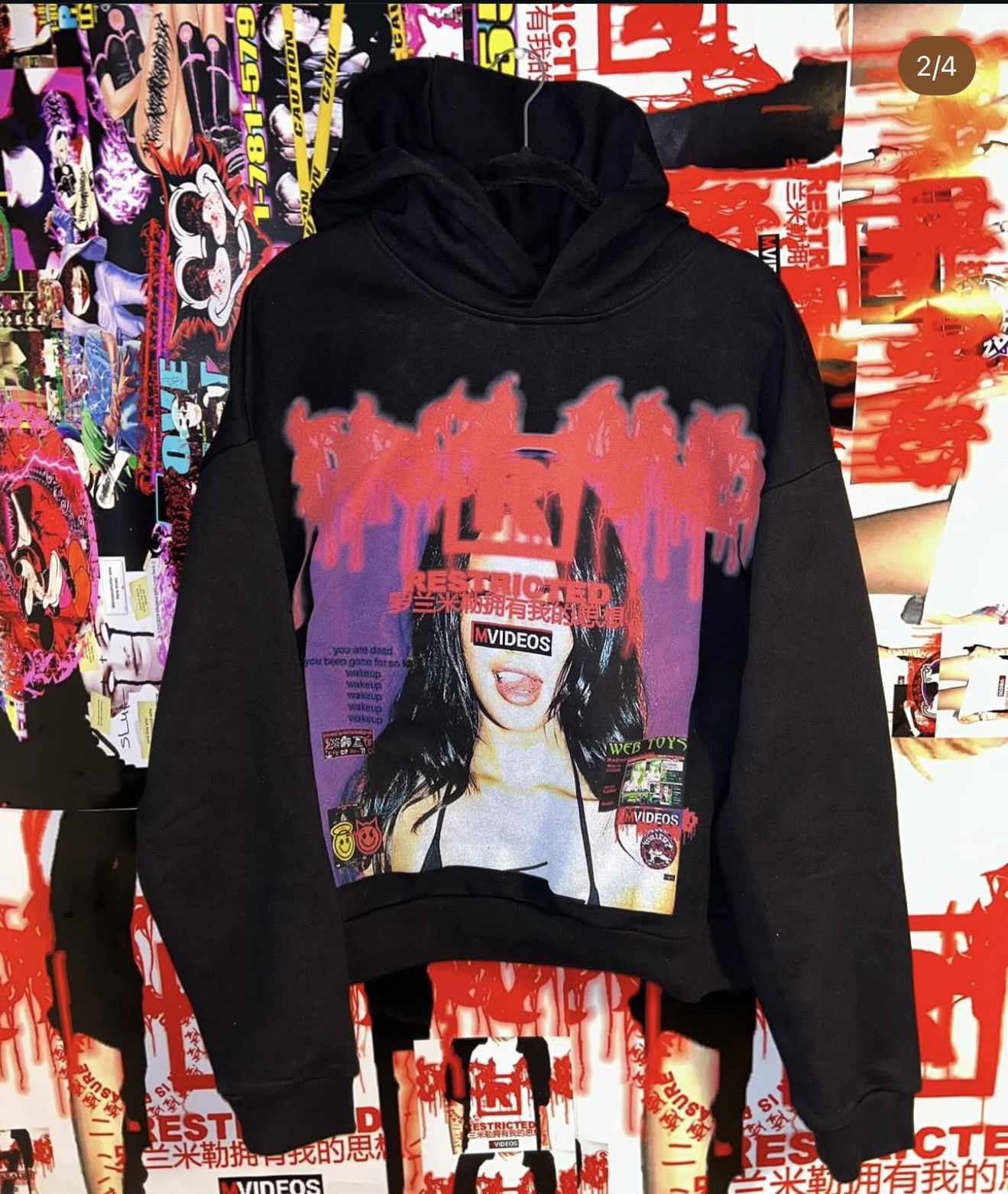 Other Droland Miller MVIDEOS HOODIE Size US M / EU 48-50 / 2 - 1 Thumbnail