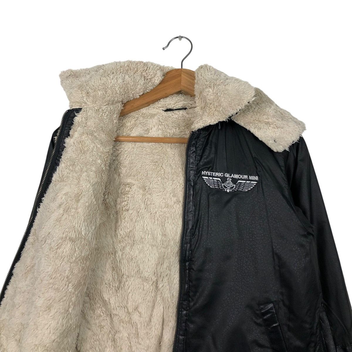 Hysteric Glamour 🔥VINTAGE BIKER JACKET HYSTERIC GLAMOUR MINI FOR KIDS Size US M / EU 48-50 / 2 - 17 Thumbnail