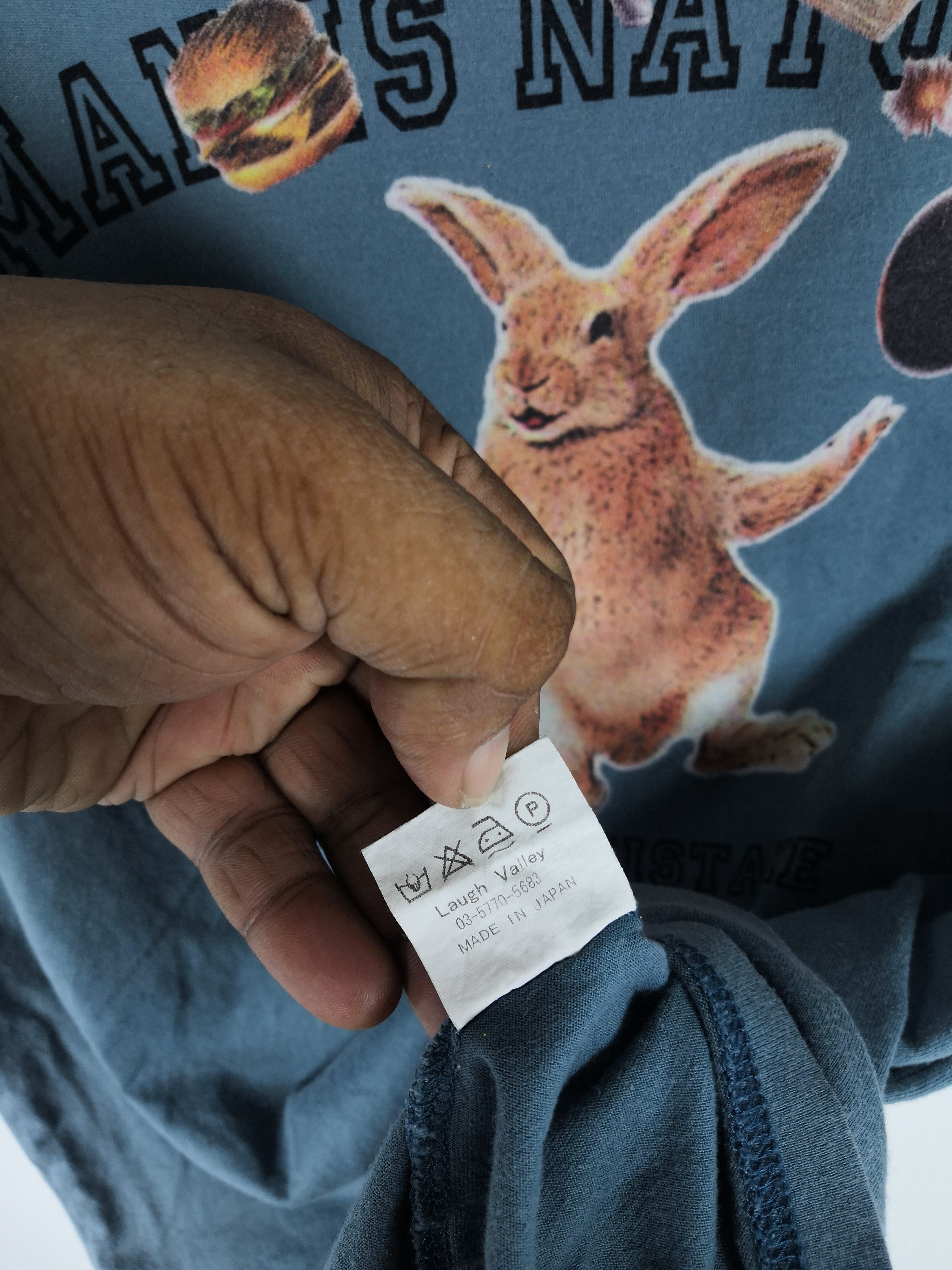 Japanese Brand Vintage Sole Mistake T-Shirt Japanese Bunny Bomb Tees Size US M / EU 48-50 / 2 - 7 Thumbnail