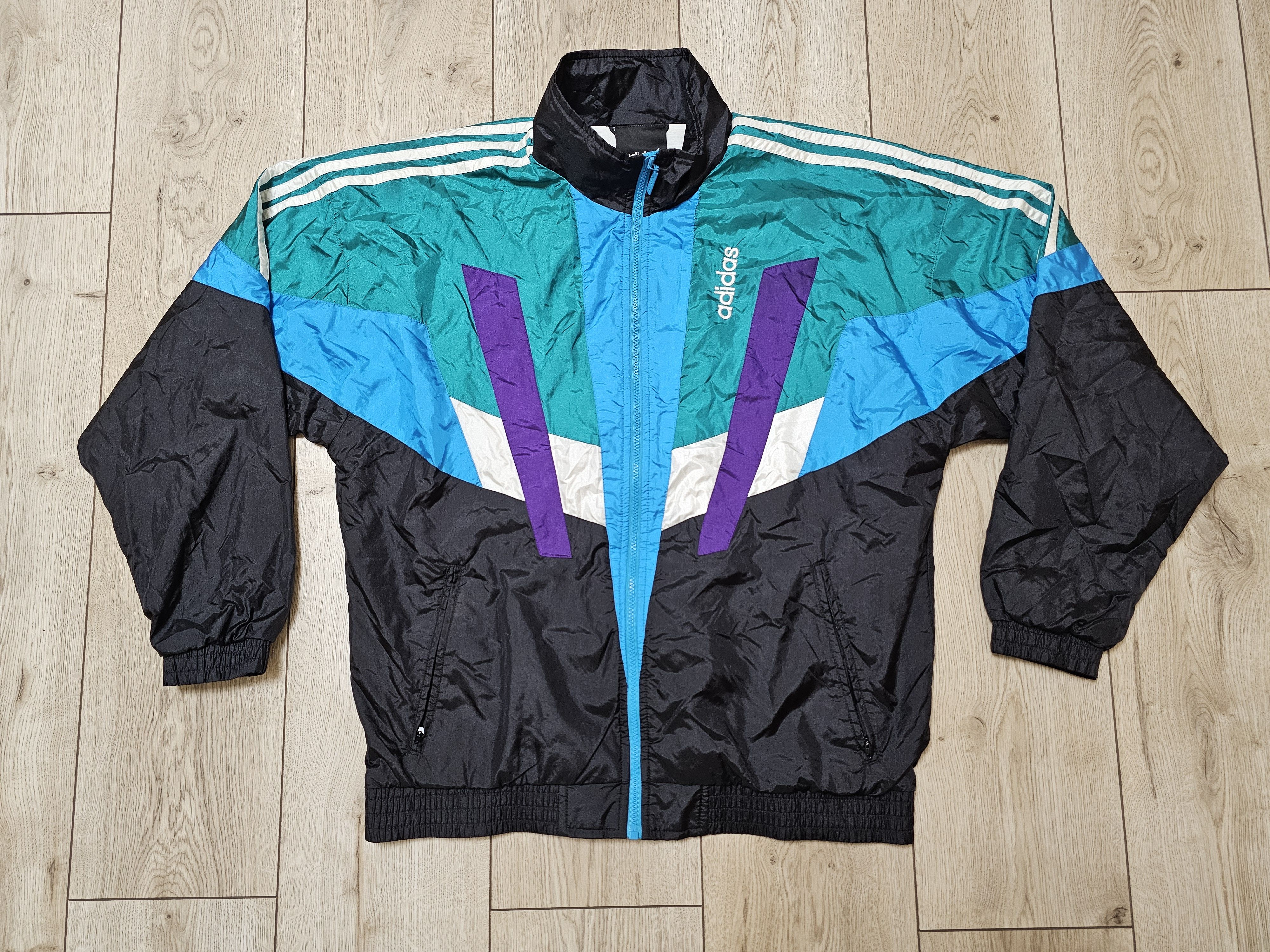 Adidas ADIDAS EQUIPMENT VINTAGE NEYLON JACKET Y2K SOCCER TRAINING Size US M / EU 48-50 / 2 - 1 Thumbnail