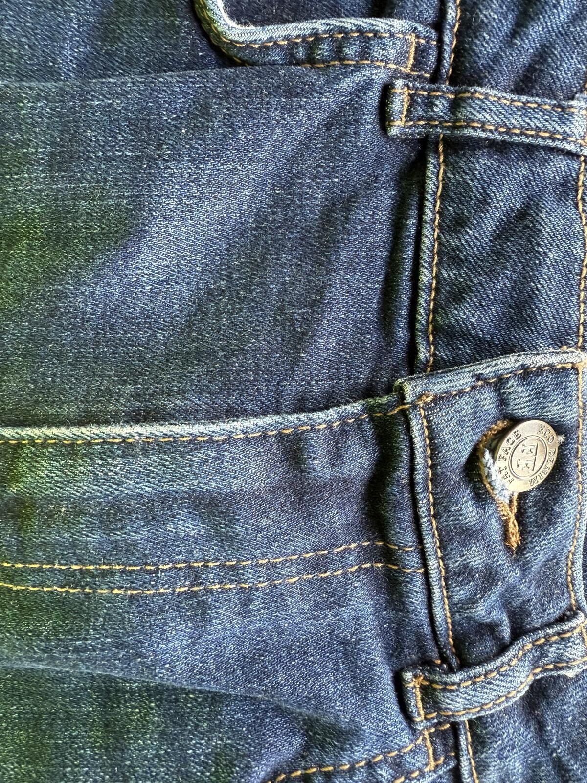 FatFace Fat face high waisted blue denim shorts in size UK 12 Size 30" / US 8 / IT 44 - 4 Thumbnail