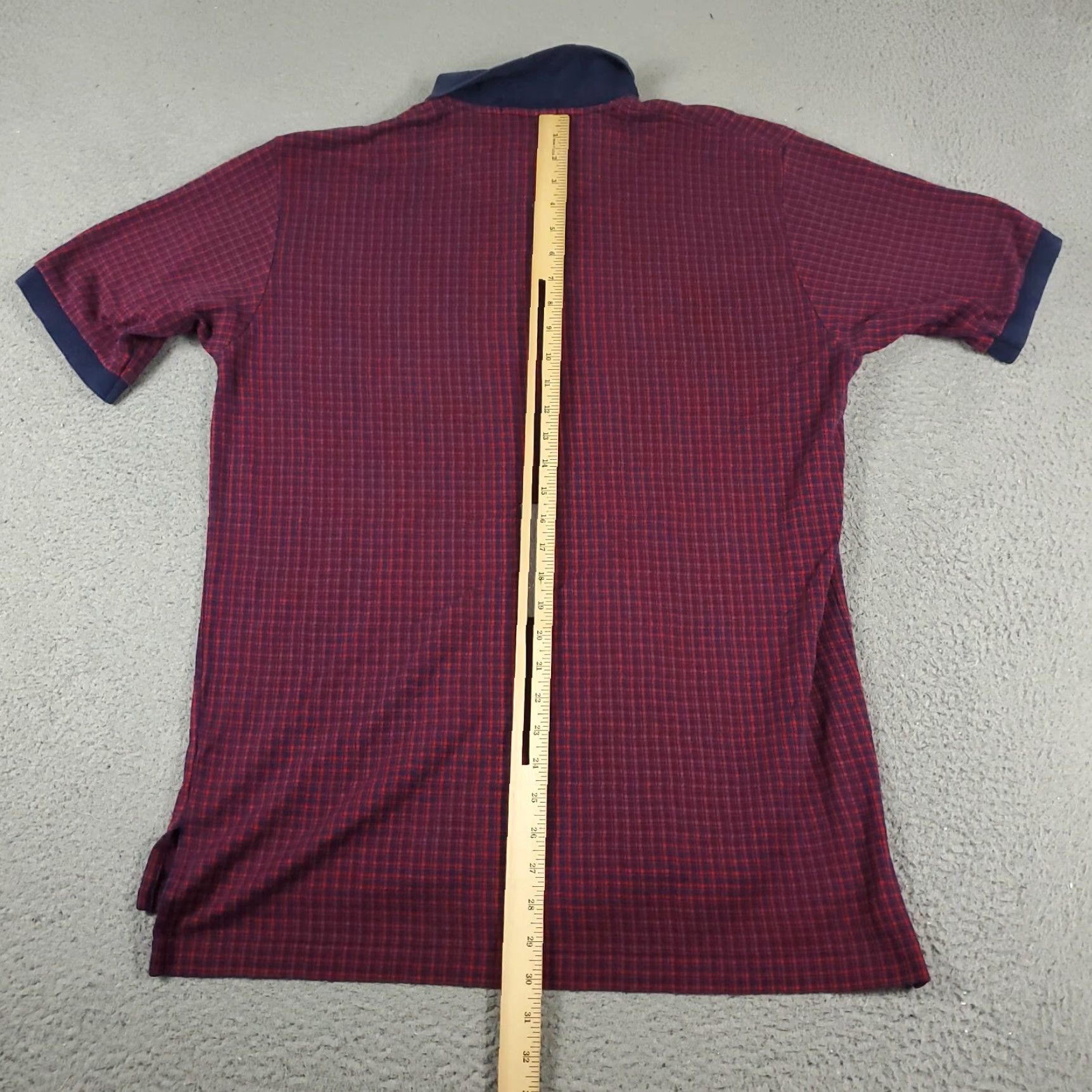 Ralph Lauren Ralph Lauren Polo Shirt Mens XL Red Check Casual Short Sleeve Size US XL / EU 56 / 4 - 4 Thumbnail