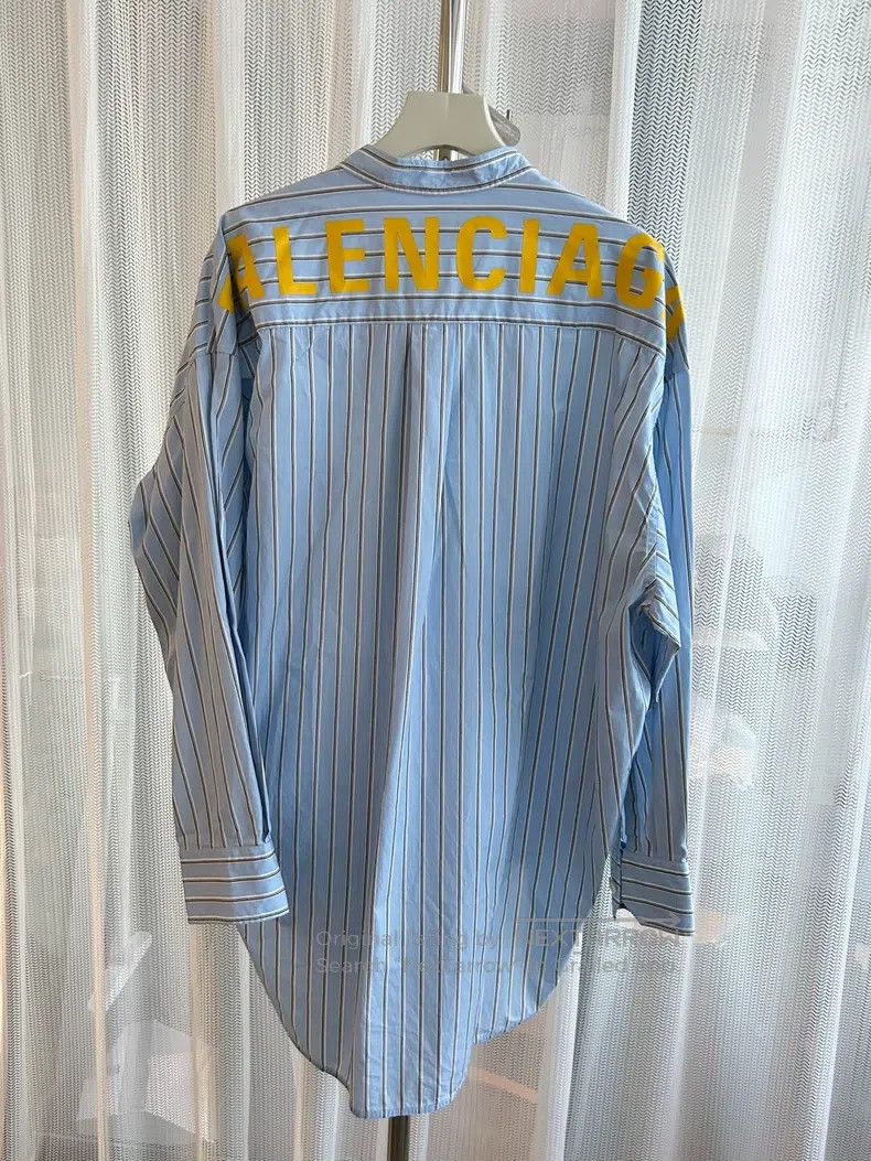Balenciaga Balenciaga Back logo ribbon shirt Size XXS / US 00 / IT 34 - 3 Thumbnail