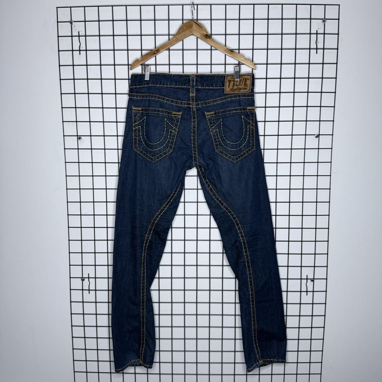 True Religion True Religion Fat Stitch Vintage 2000s Bottoms Size US 34 / EU 50 - 2 Thumbnail
