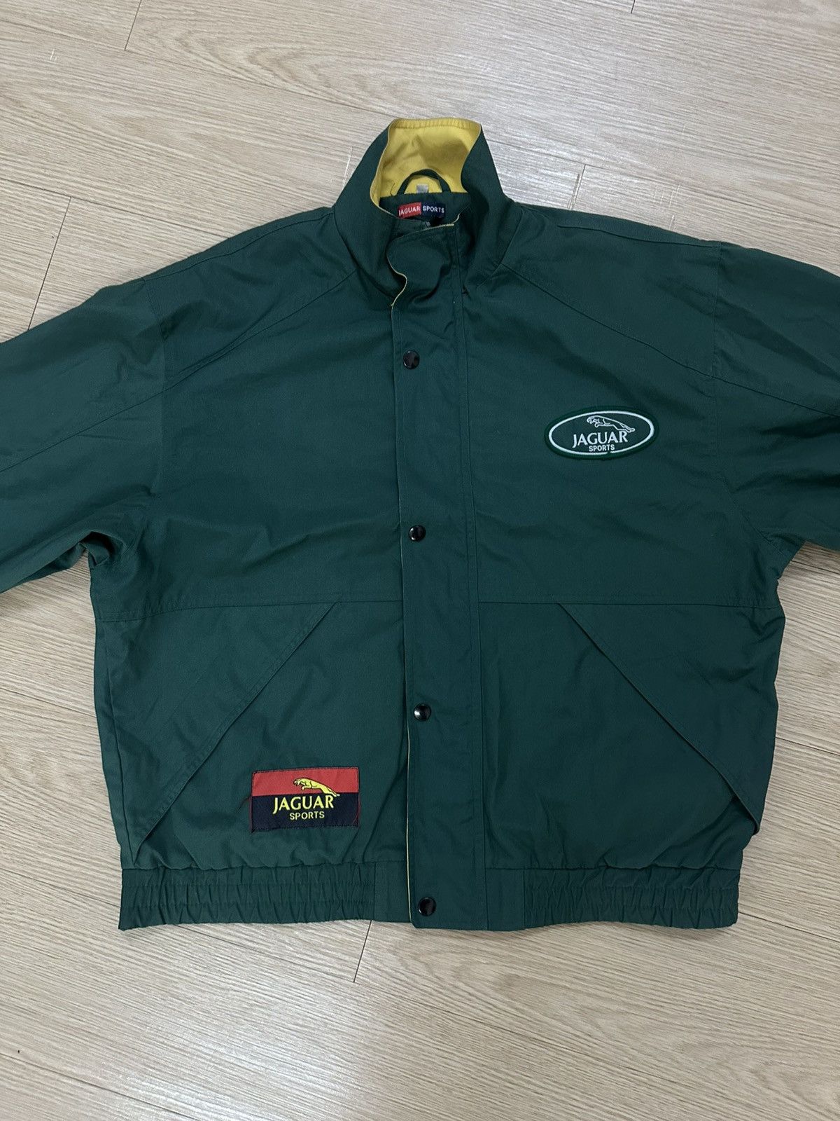 Vintage Rare And Beautiful Vintage Jaguar Work Jacket Green Size US M / EU 48-50 / 2 - 8 Thumbnail