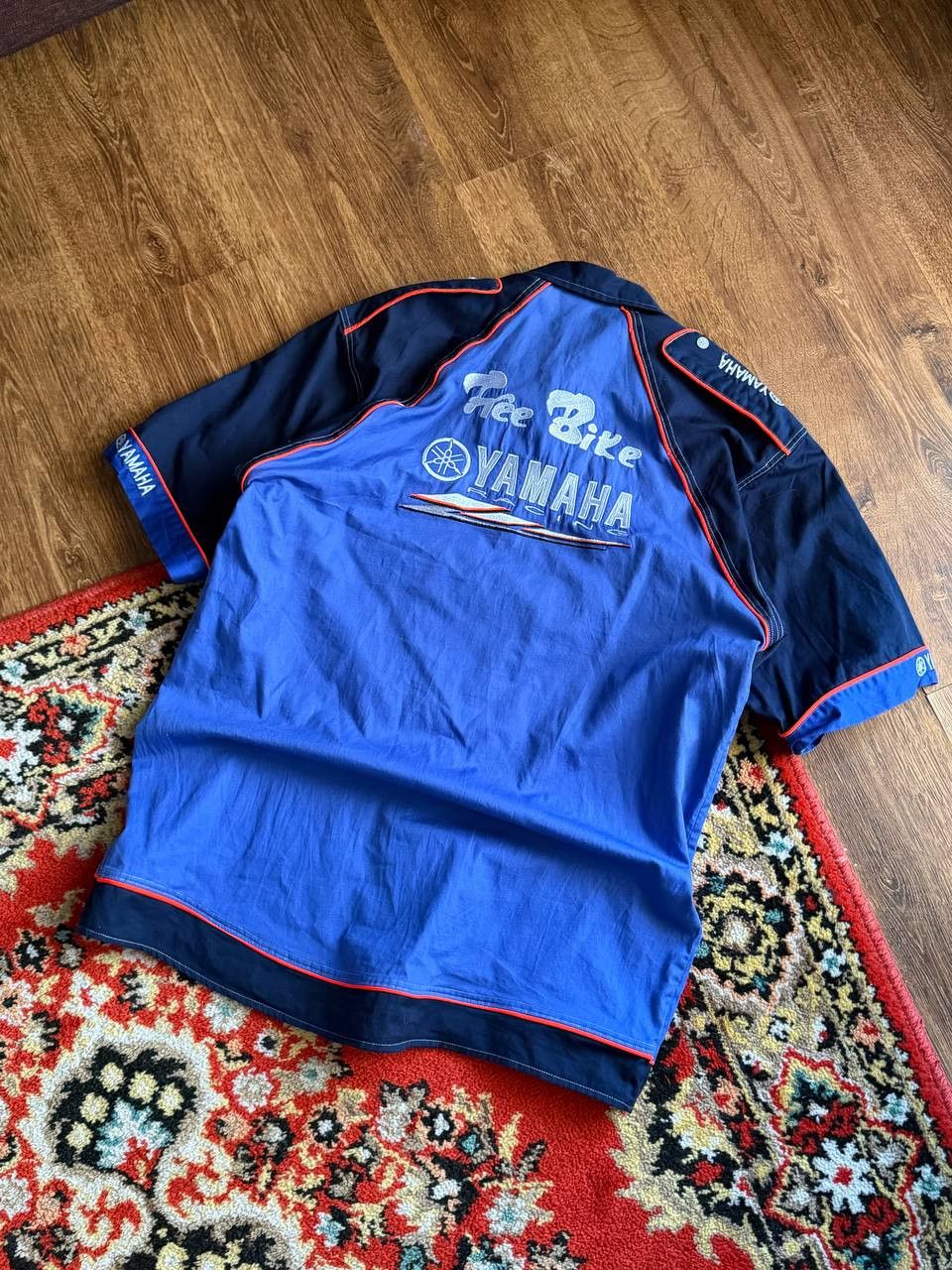 Yamaha Vintage 00's Yamaha Free Bike T-Shirt Y2K Size US S / EU 44-46 / 1 - 9 Thumbnail