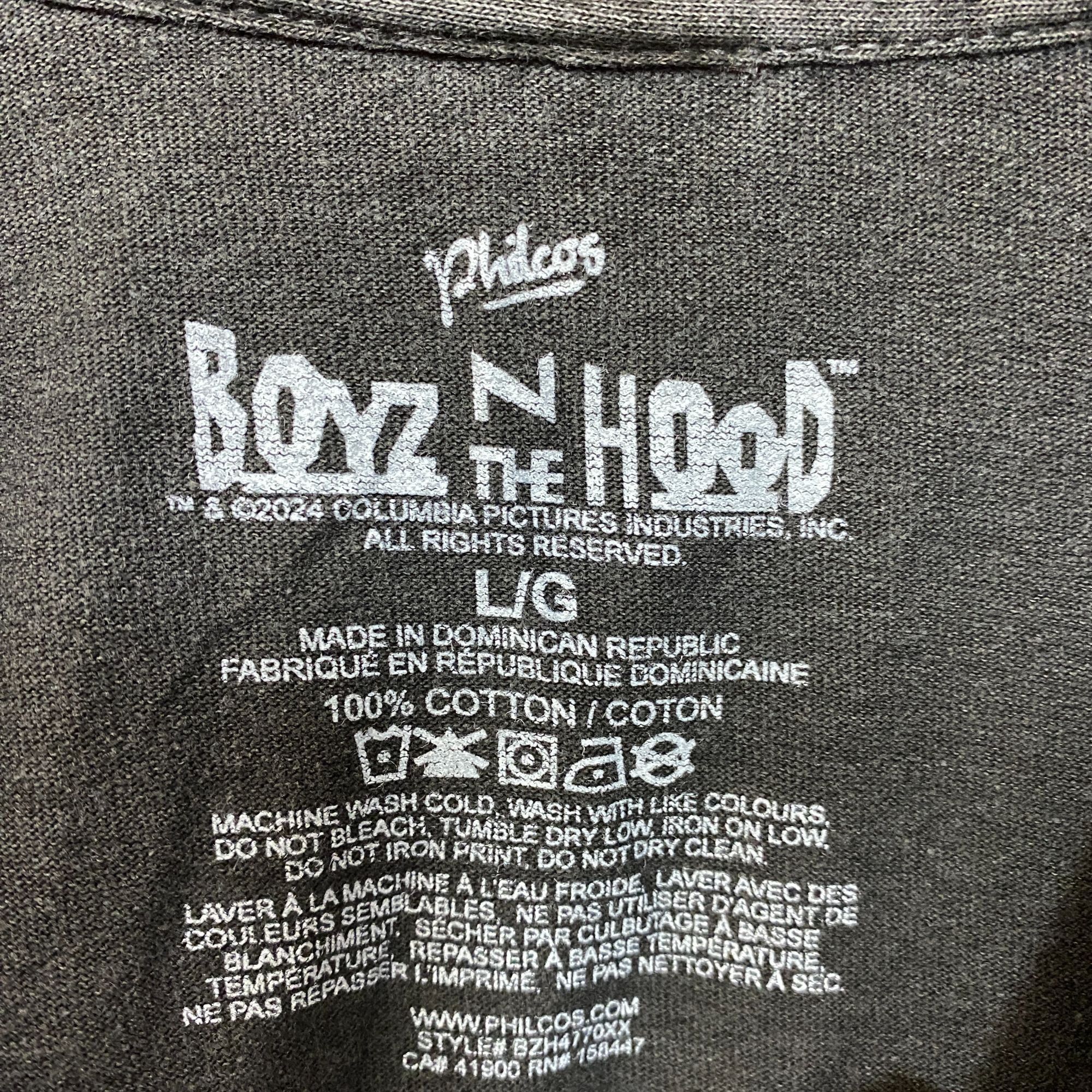 Band Tees Boyz N The Hood Ice Cube Movie Poster T-Shirt Large Size US L / EU 52-54 / 3 - 4 Thumbnail