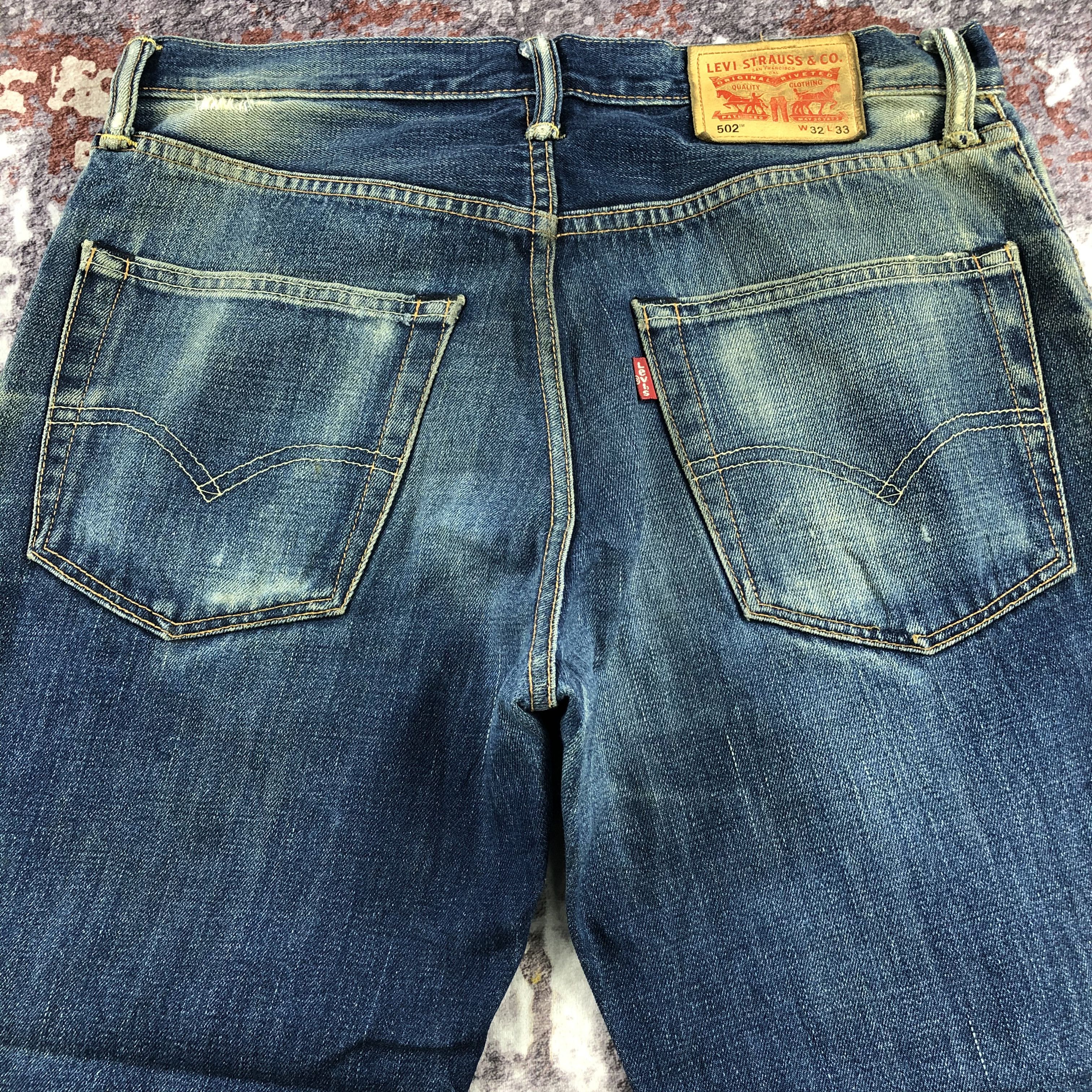 Levi's × Vintage Vintage Blue Wash Levis 502 Jeans-JM2317 Size US 34 / EU 50 - 5 Thumbnail