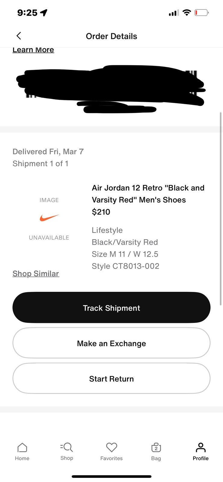 Jordan Brand Jordan 12 Retro ‘Flu Game’ 2025 Size US 11 / EU 44 - 9 Thumbnail