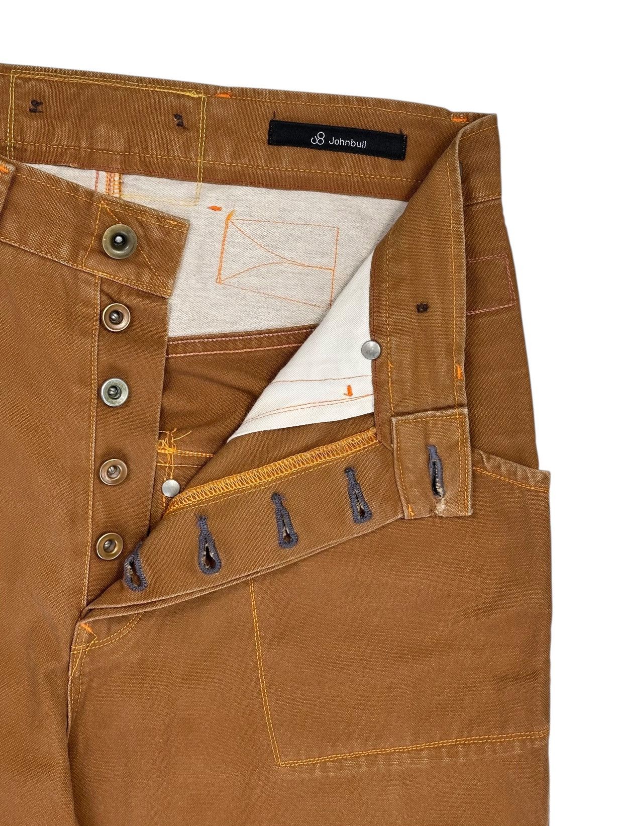 Johnbull 2000s JOHNBULL SELVEDGE CANVAS UTILITY PANTS Size US 29 - 4 Thumbnail