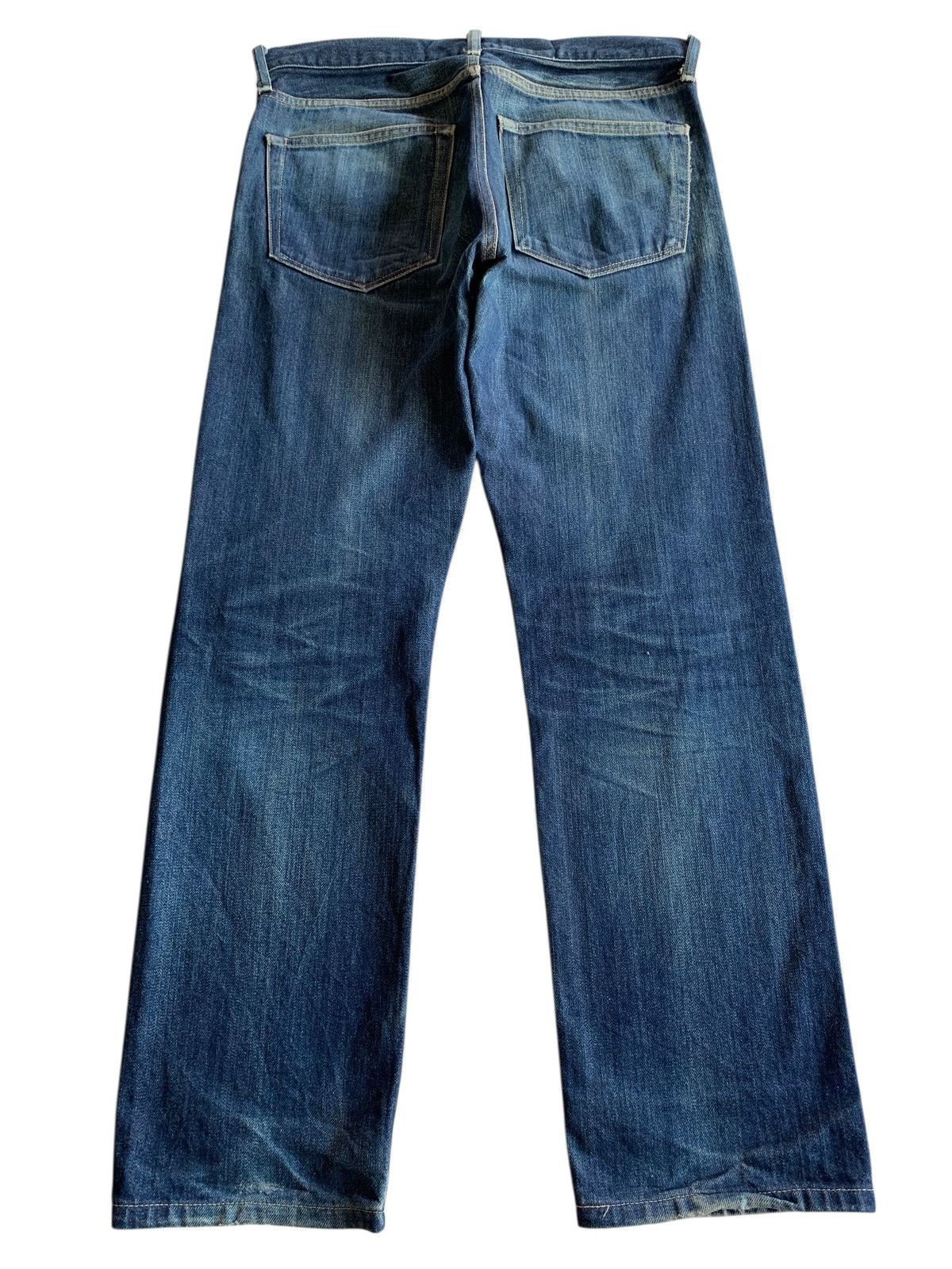Muji MUJI SELVEDGE JAPANESE DISTRESSED DENIM Size US 31 - 4 Thumbnail
