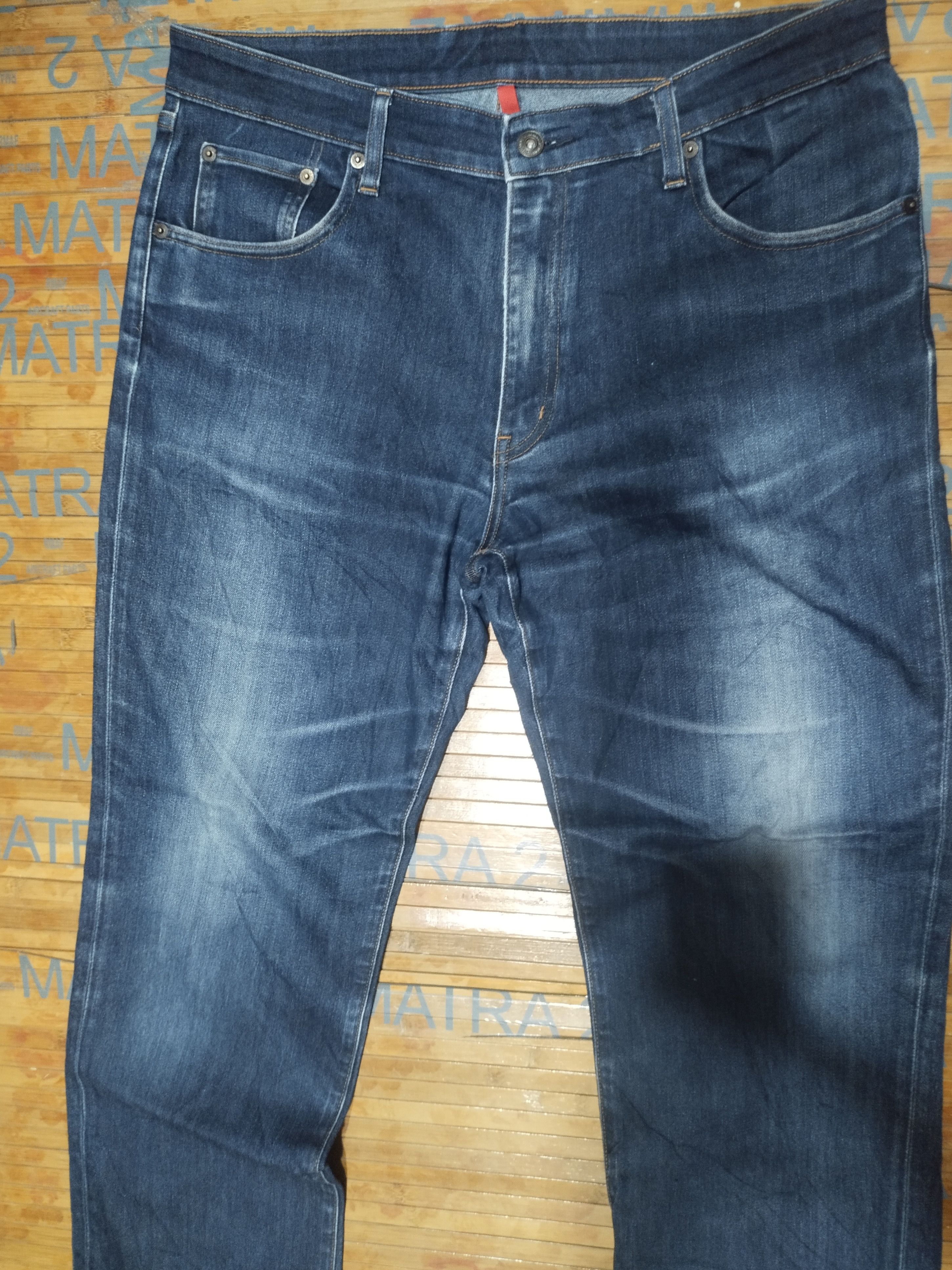 Japanese Brand × Uniqlo × Vintage Jeans Uniqlo Uj Vintage " Blue Denim" Sz 34' Size US 34 / EU 50 - 12 Thumbnail