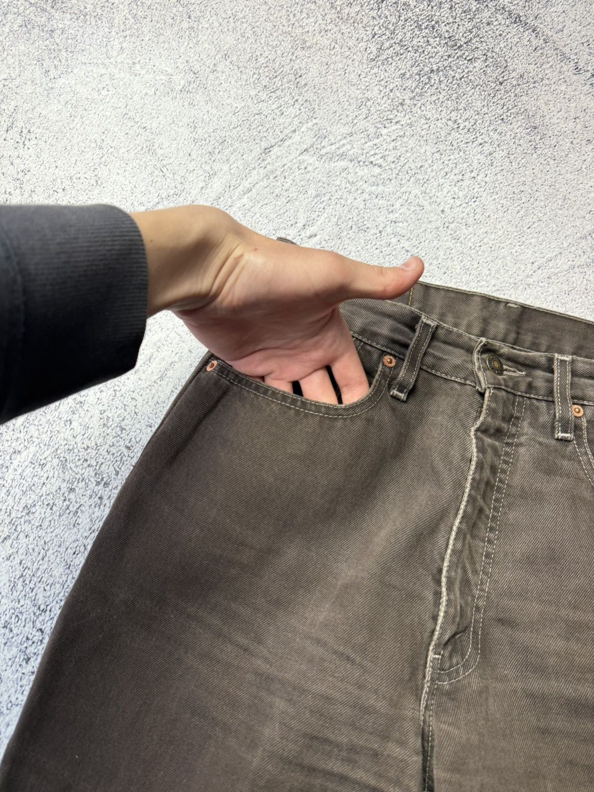 Levi's Vintage Levi's brown pants jeans faded made in USA Size US 30 / EU 46 - 20 Thumbnail