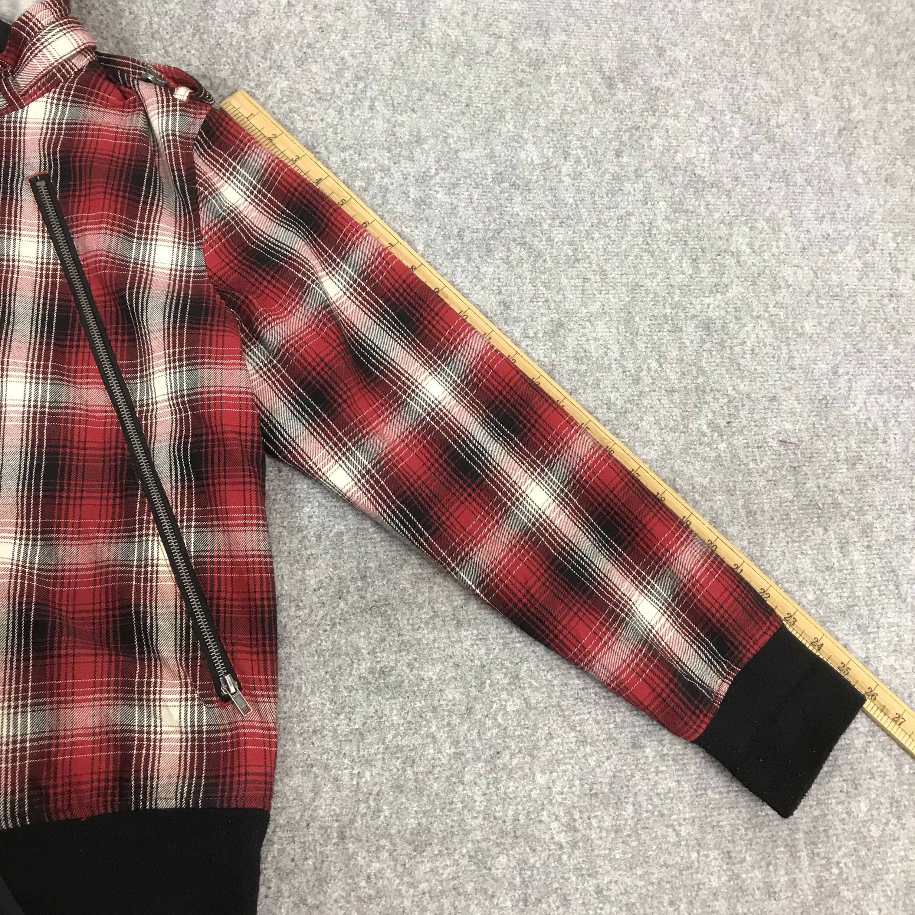 Japanese Brand soves jacket Tartan punk style zip jacket K62B17 Size US L / EU 52-54 / 3 - 6 Thumbnail
