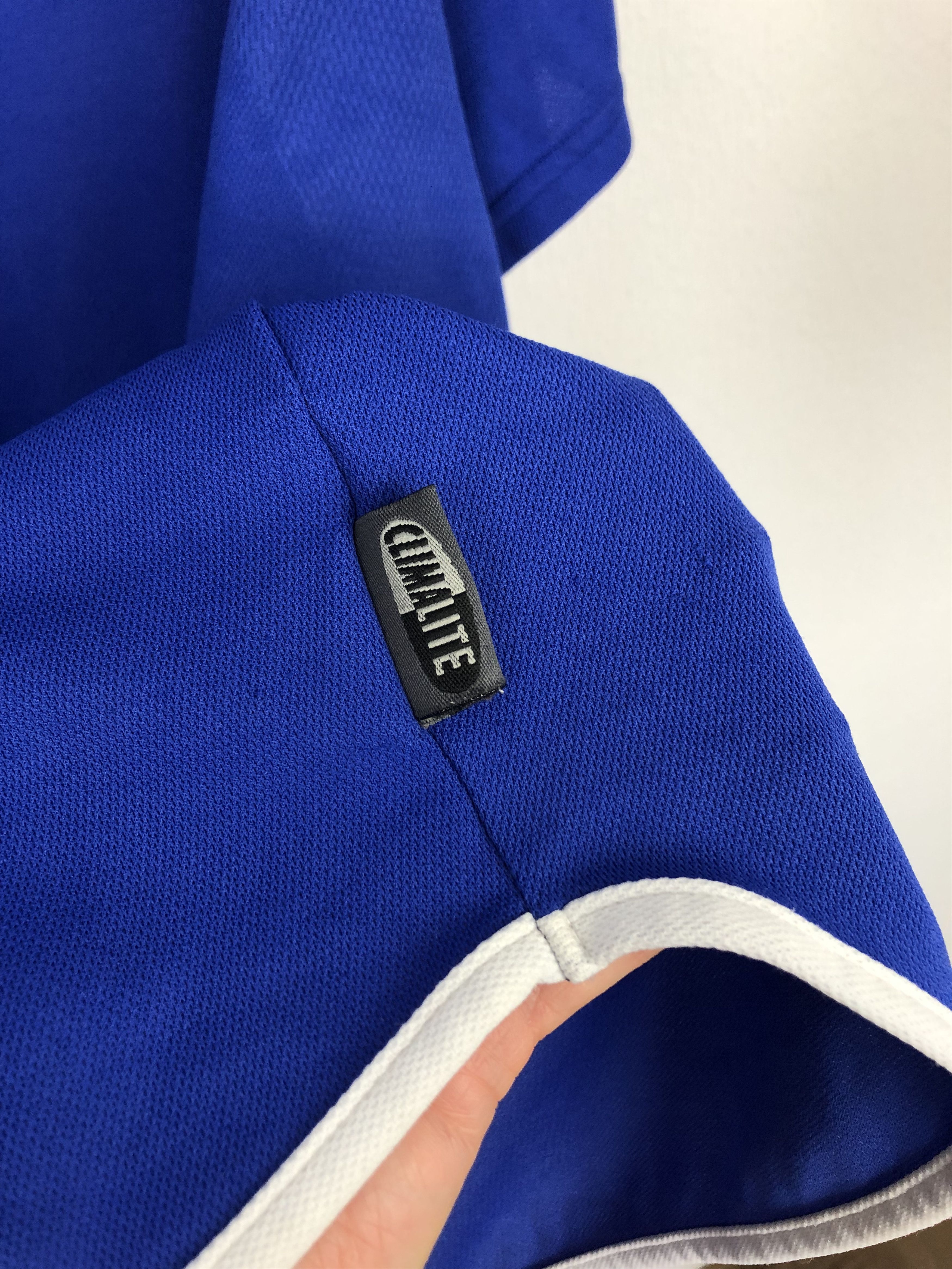 Adidas FC Schalke 04 football shirt 2000 #7 Moller Adidas Tee Size US XL / EU 56 / 4 - 7 Thumbnail