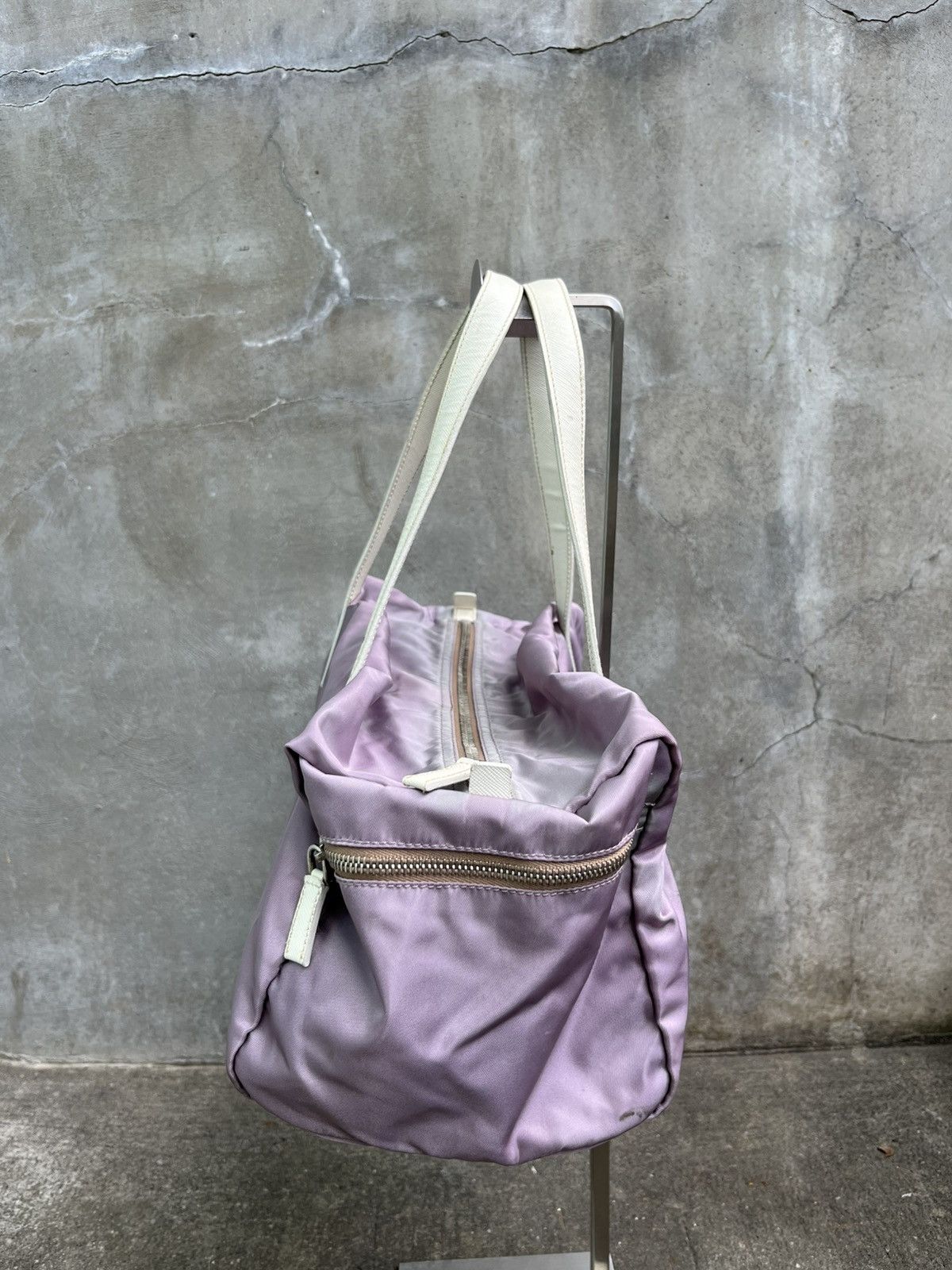 Prada Tesutto Midi Bowler Bag Size ONE SIZE - 7 Thumbnail