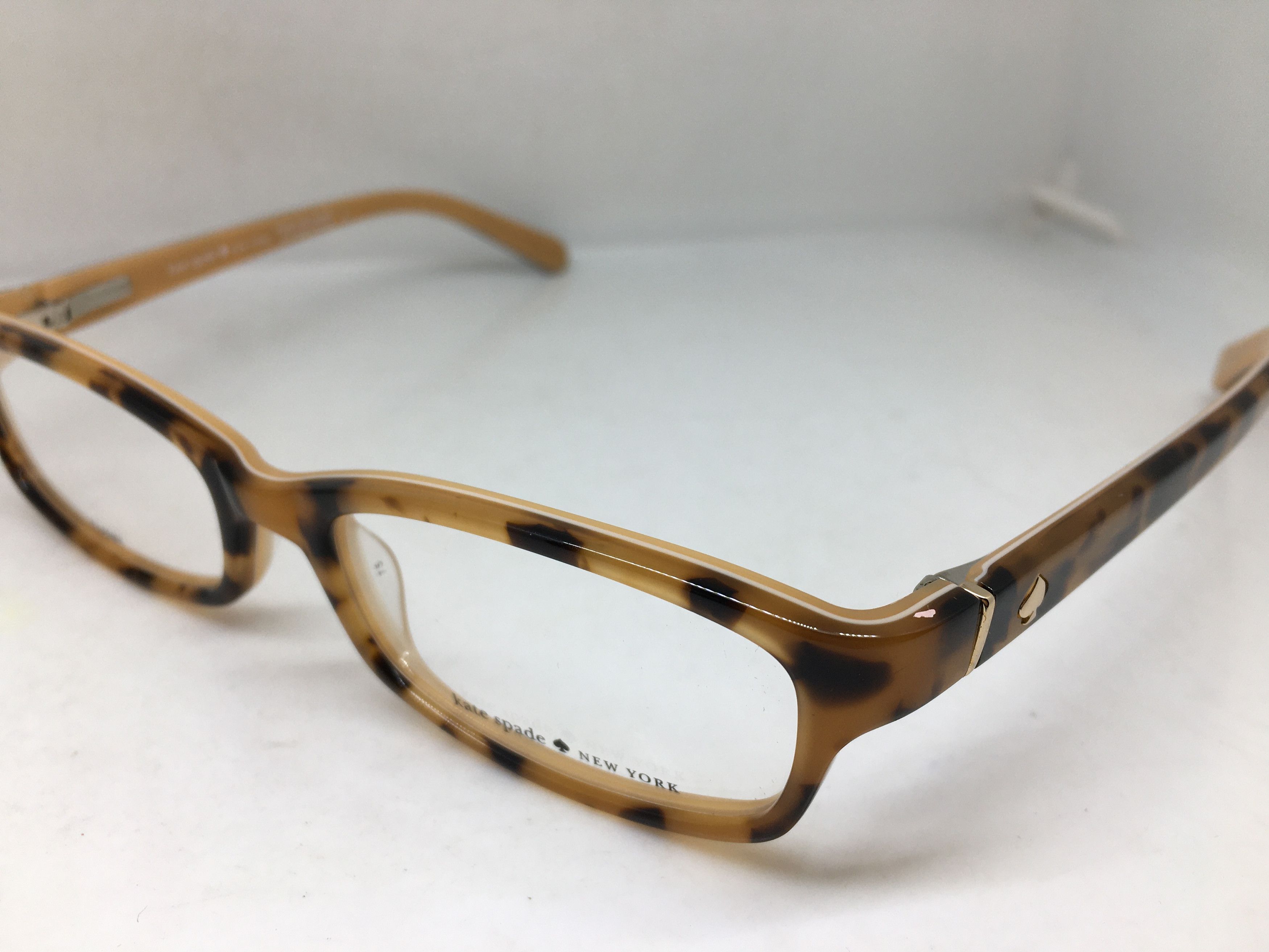 Kate Spade Kate Spade Marcisa Tortoise RX Eyeglasses Frame Size ONE SIZE - 1 Thumbnail