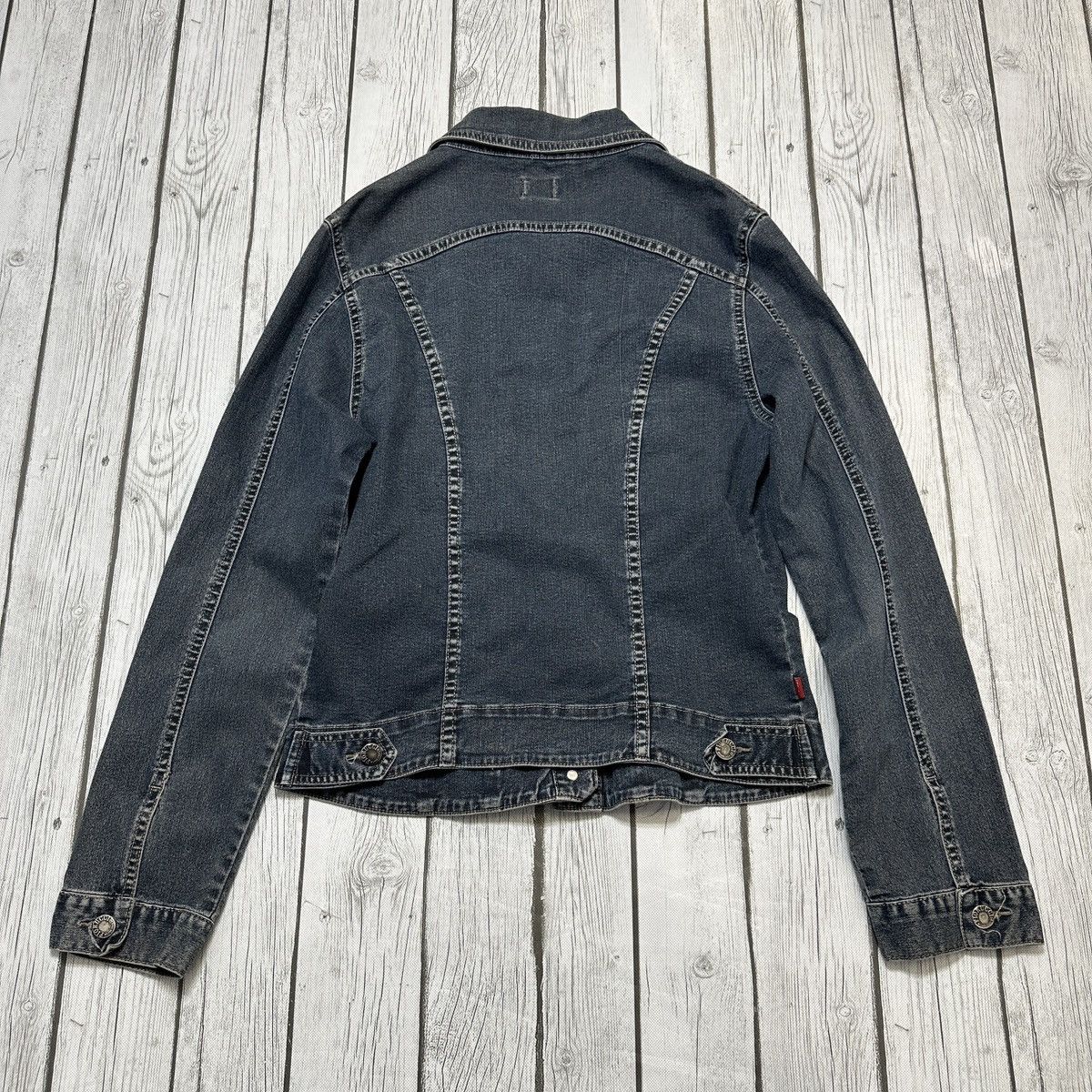 Fiorucci × Vintage Vintage Fiorucci Safety Jeans denim jacket Size M / US 6-8 / IT 42-44 - 2 Thumbnail