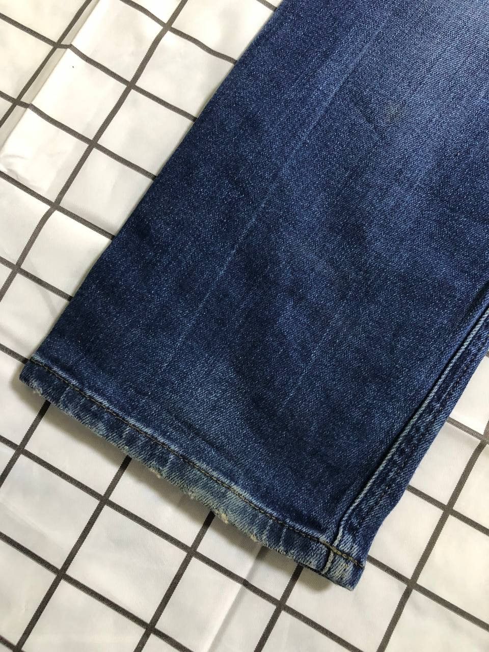 Diesel Diesel Industry Safado Slim Straight Acid Wash Denim Jeans Size US 32 / EU 48 - 20 Thumbnail