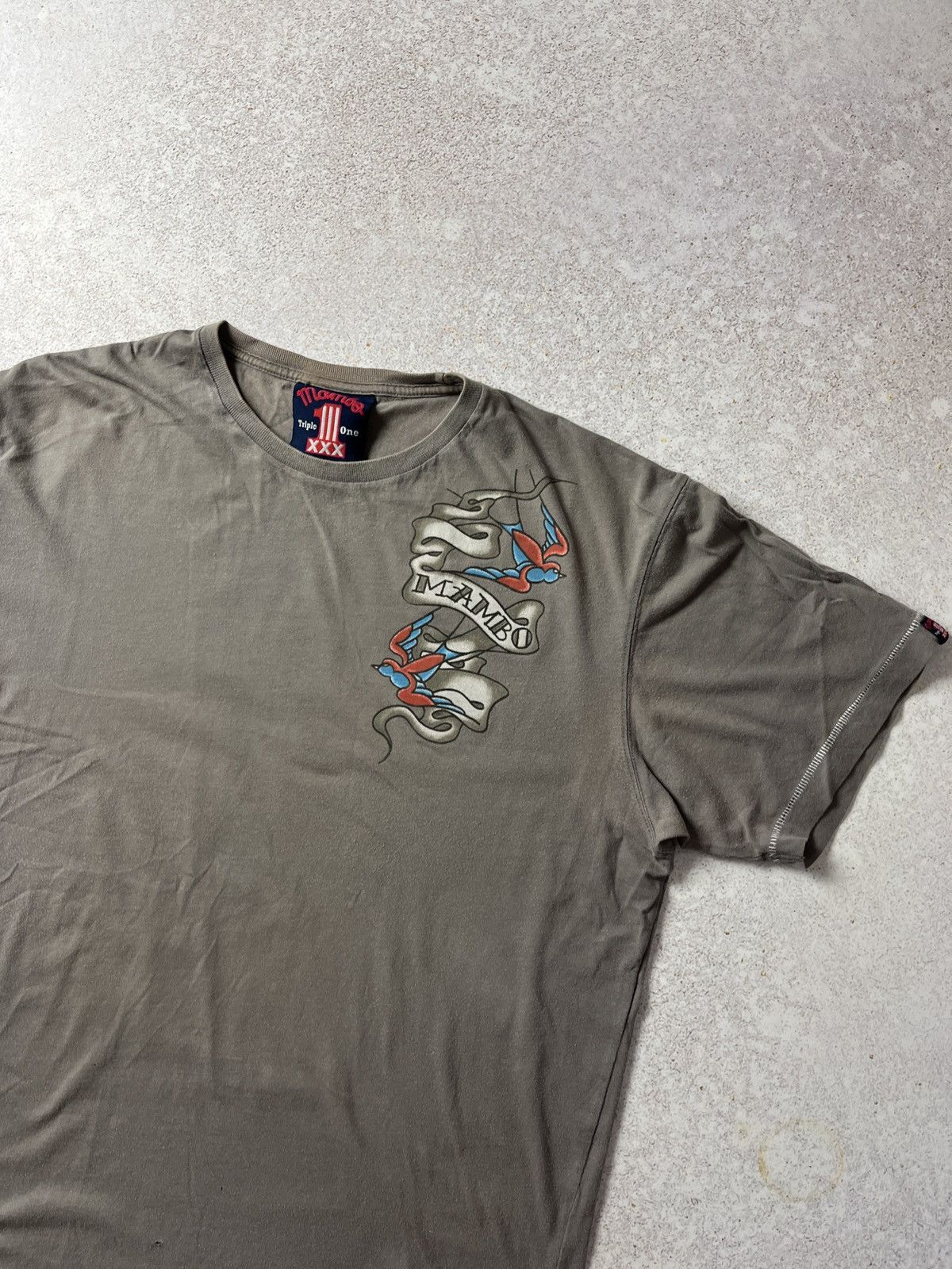 Mambo Vintage Rare Mambo T-Shirt, Gray, Big Eagle Size Mens L Size US L / EU 52-54 / 3 - 5 Thumbnail
