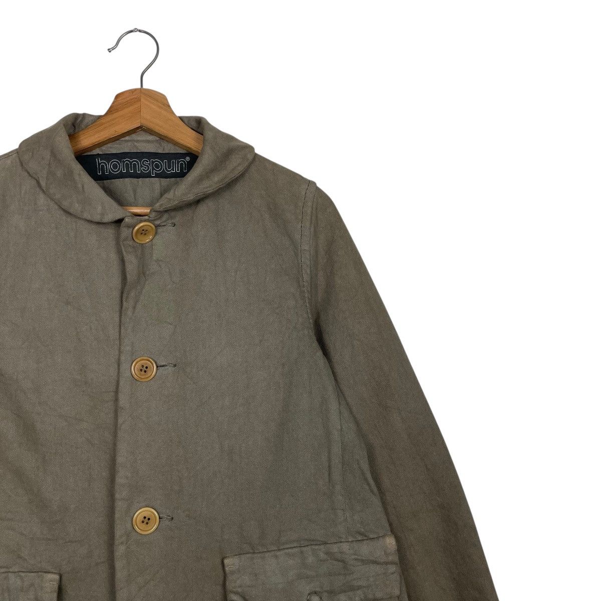 Japanese Brand Homspun Jacket Size M / US 6-8 / IT 42-44 - 5 Thumbnail