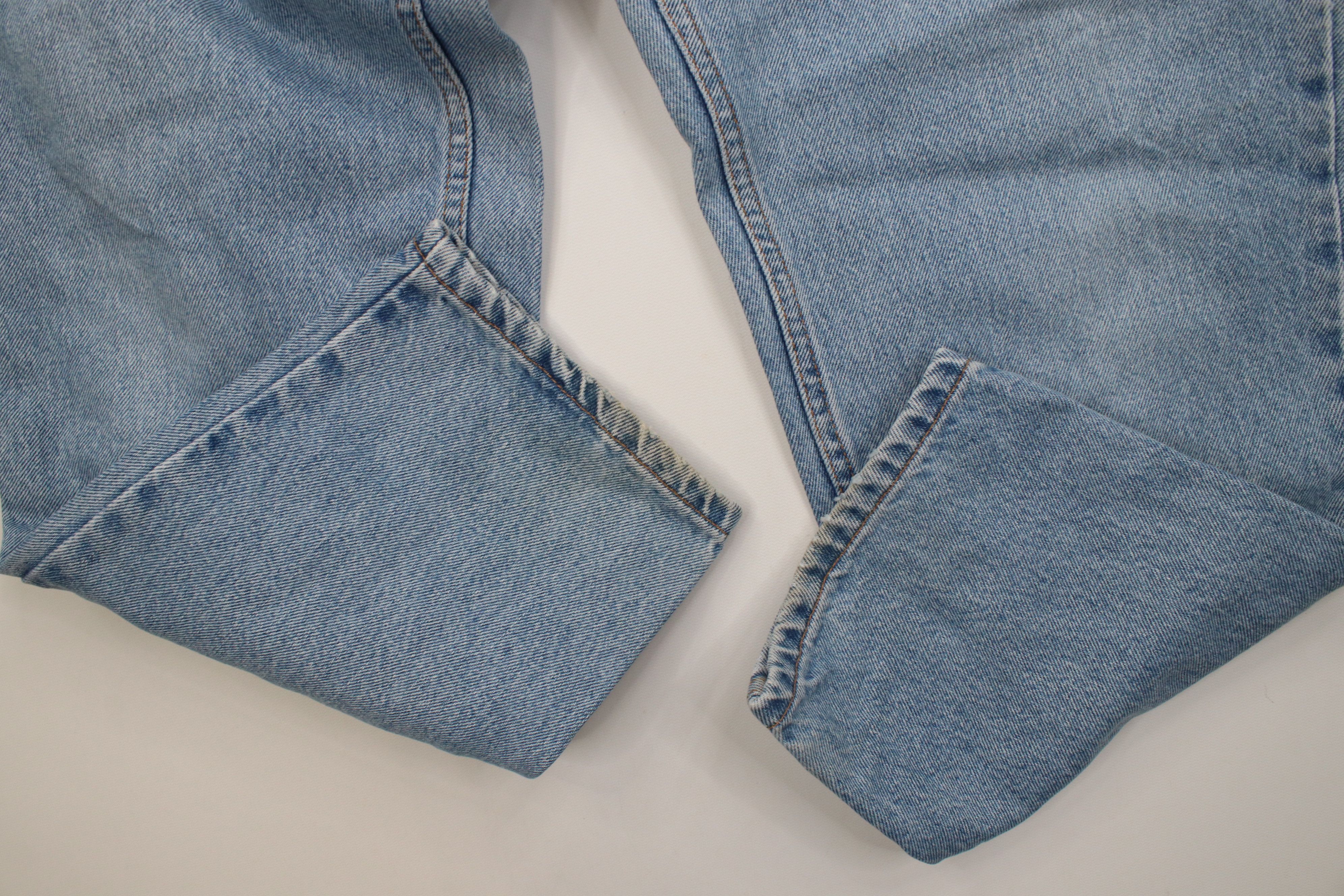 Levi's Vintage 90s Levis 550 Relaxed Fit Tapered Leg Denim Jeans Size 38" / US 16 / IT 52 - 5 Thumbnail