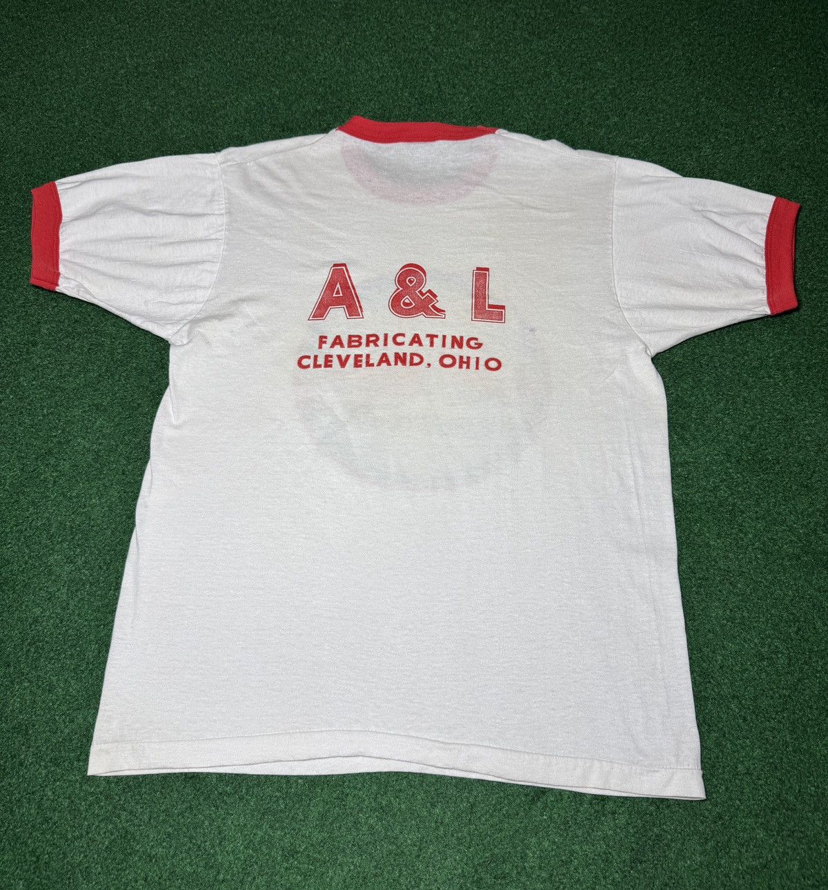 Vintage 90s Don Lee Muscle Car Drag Racing Grunge Ringer T Shirt Size US XL / EU 56 / 4 - 4 Thumbnail