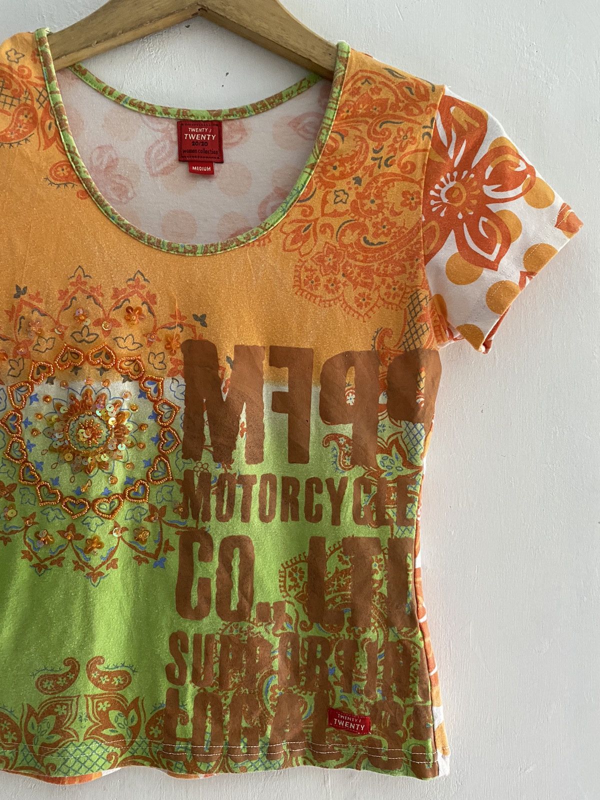 Hysteric Glamour × Japanese Brand × Vintage Japanese ppfm twenty/twenty tshirt Size US M / EU 48-50 / 2 - 3 Thumbnail