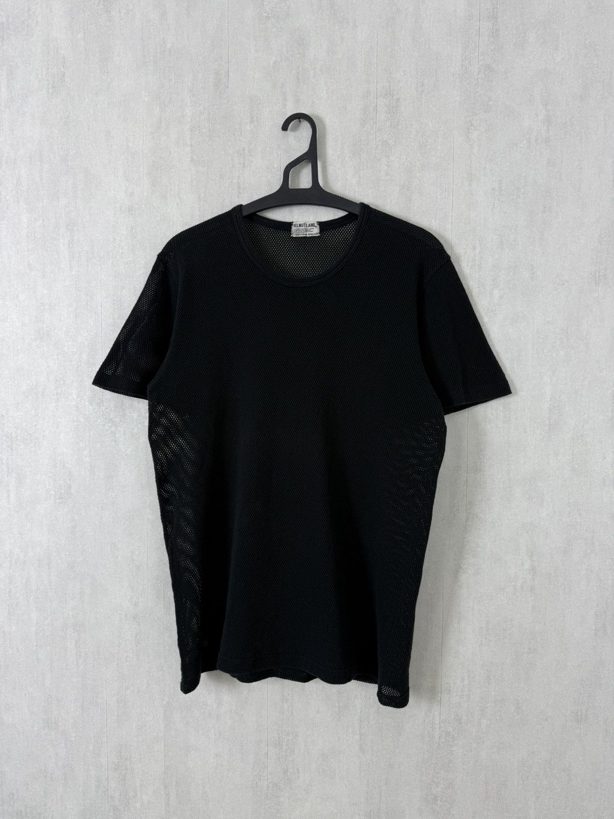 Helmut Lang SS98 Archive Men’s Mesh Net T-Shirt Size M(?)
