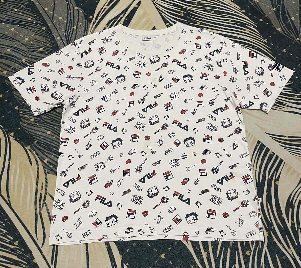 Cartoon Network × Fila × Vintage Vintage Fila x Betty Boop Monogram Size US L / EU 52-54 / 3 - 1 Thumbnail