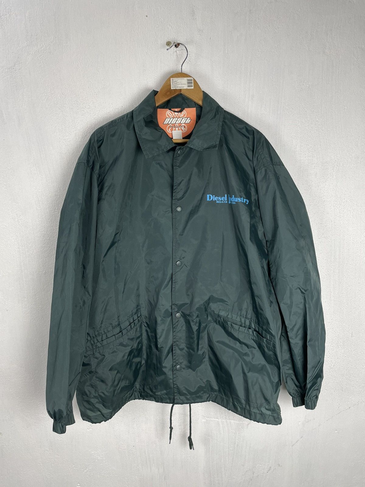 Diesel Y2K diesel vintage nylon light jacket Size US L / EU 52-54 / 3 - 2 Thumbnail