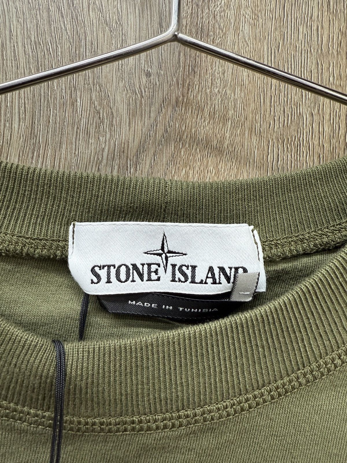Stone Island Stone Island Olive Green Short Sleeve Size US S / EU 44-46 / 1 - 5 Thumbnail