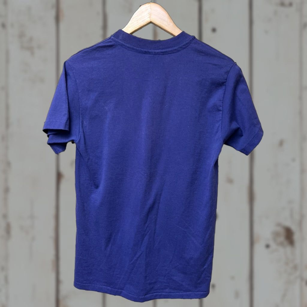 Hanes VINTAGE Rooster Run General Store T Shirt Medium Men Blue/purple 80s 90s Hanes Crew Neck Short Sleeve Logo Size US M / EU 48-50 / 2 - 1 Thumbnail