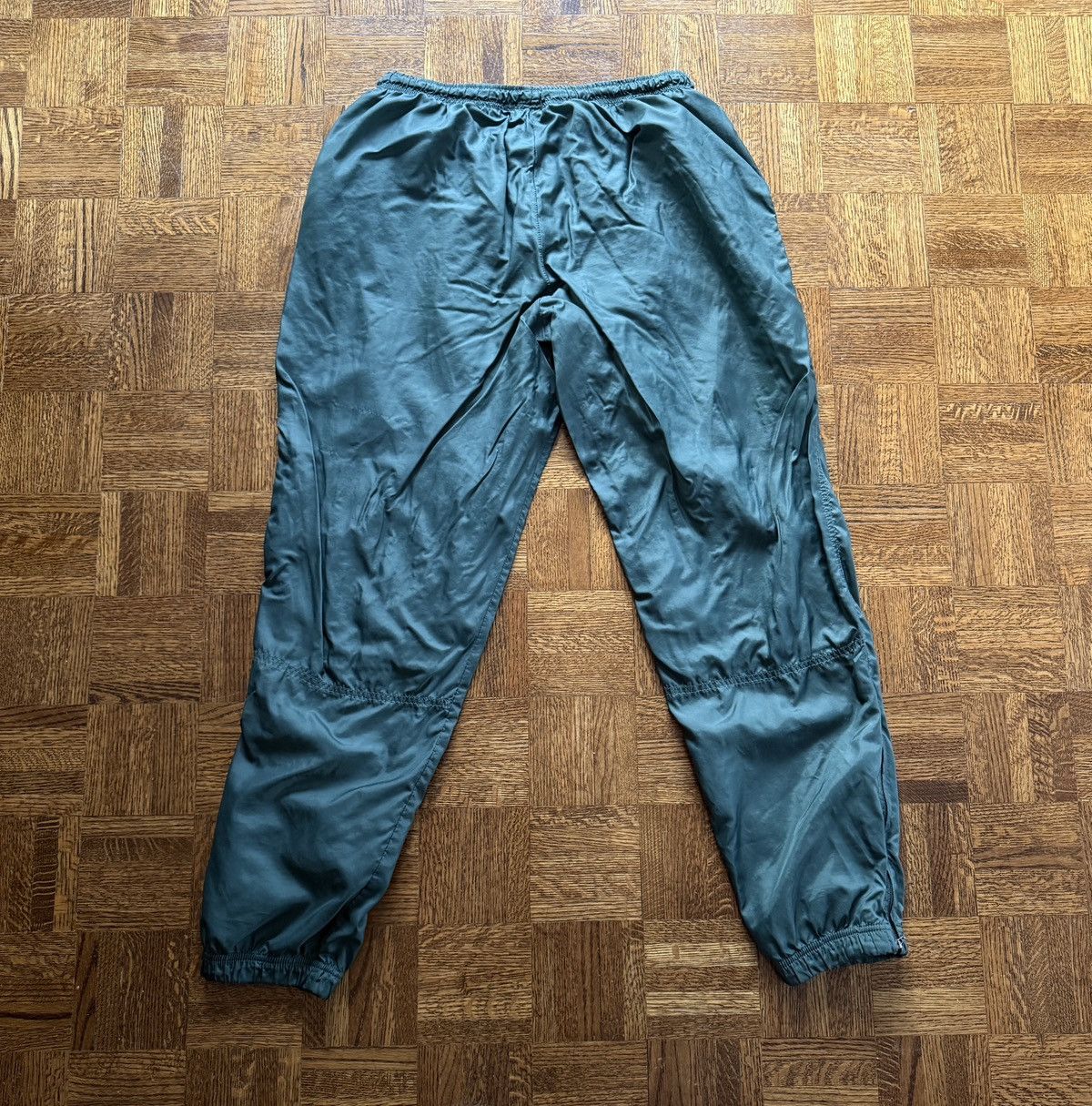 Nike Vintage 90s Nike Lined Track Warmup Windbreaker Pants Size US 34 / EU 50 - 6 Thumbnail