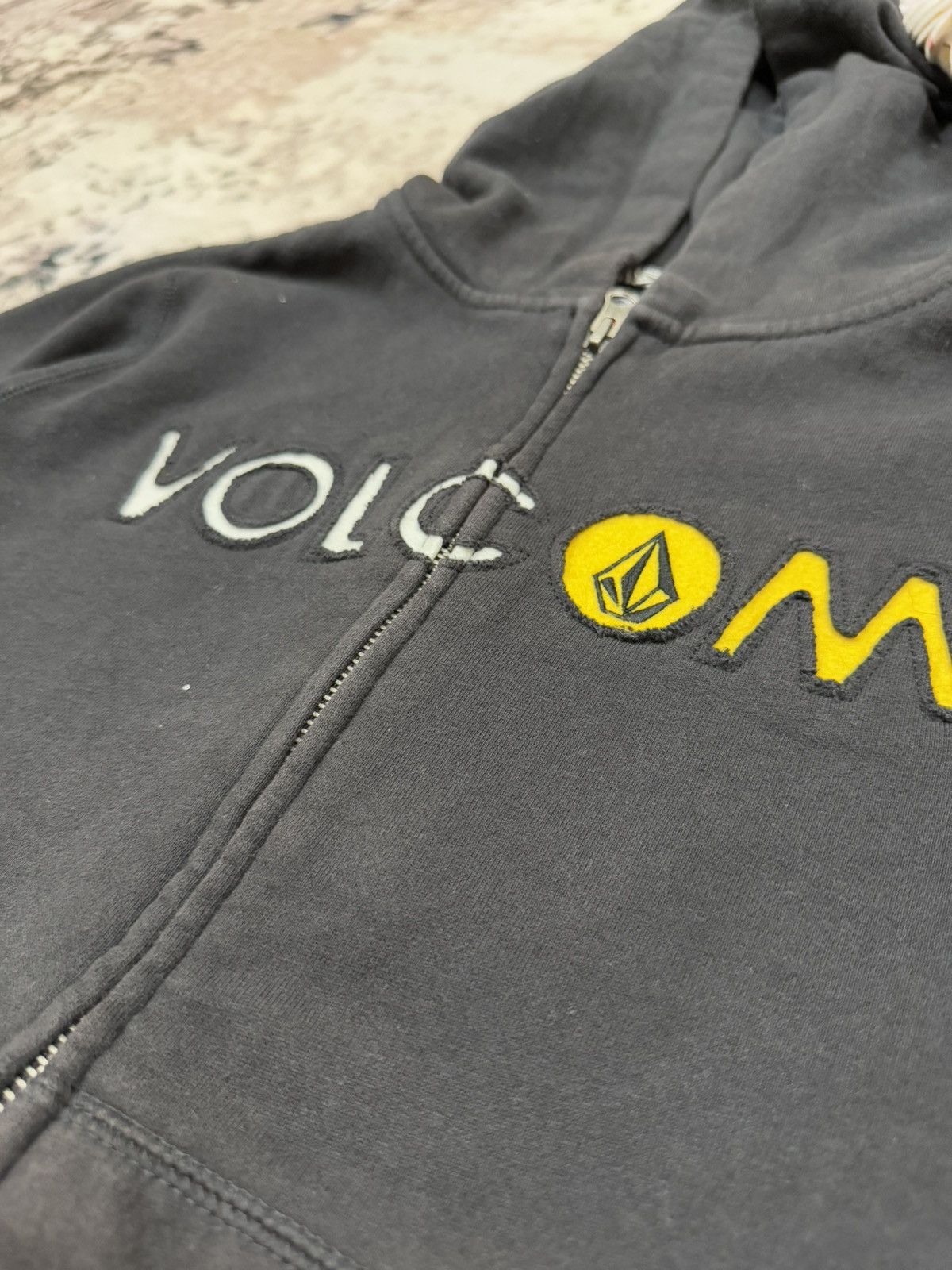 Volcom Volcom Zip Up Sweater Hoodie Size XS / US 0-2 / IT 36-38 - 7 Thumbnail