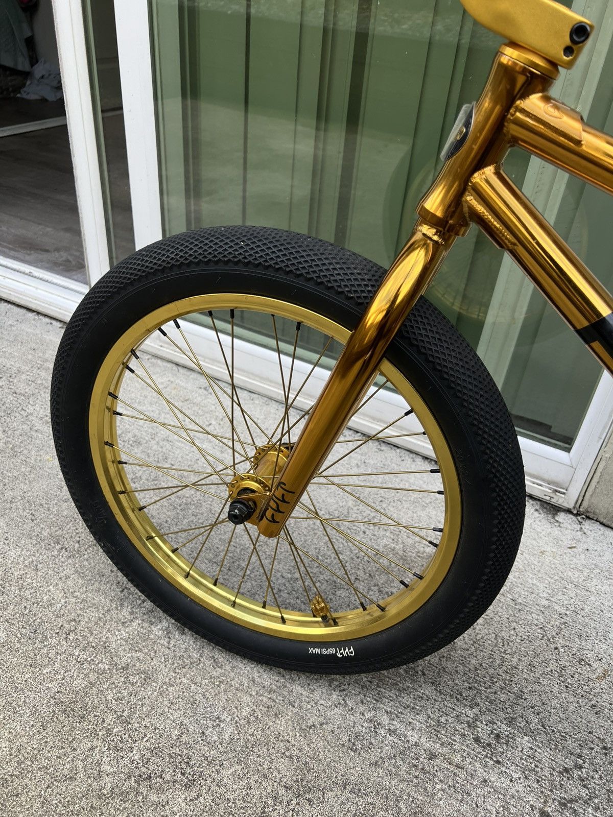 Fuck The Population FTP GOLD BMX CULT CREW 10 YEAR BIKE Size ONE SIZE - 6 Thumbnail