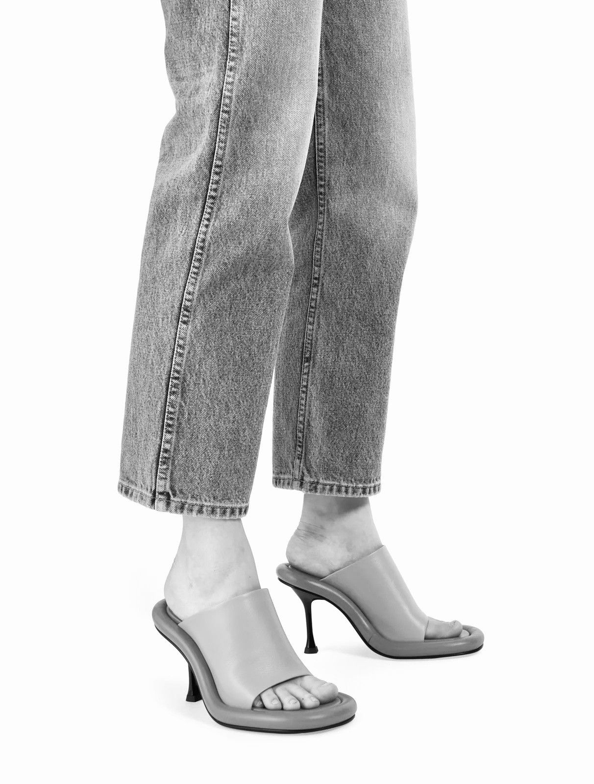 JW Anderson JW Anderson BUMPER-TUBE LEATHER MULES💛🩷 Size US 6 / IT 36 - 8 Thumbnail
