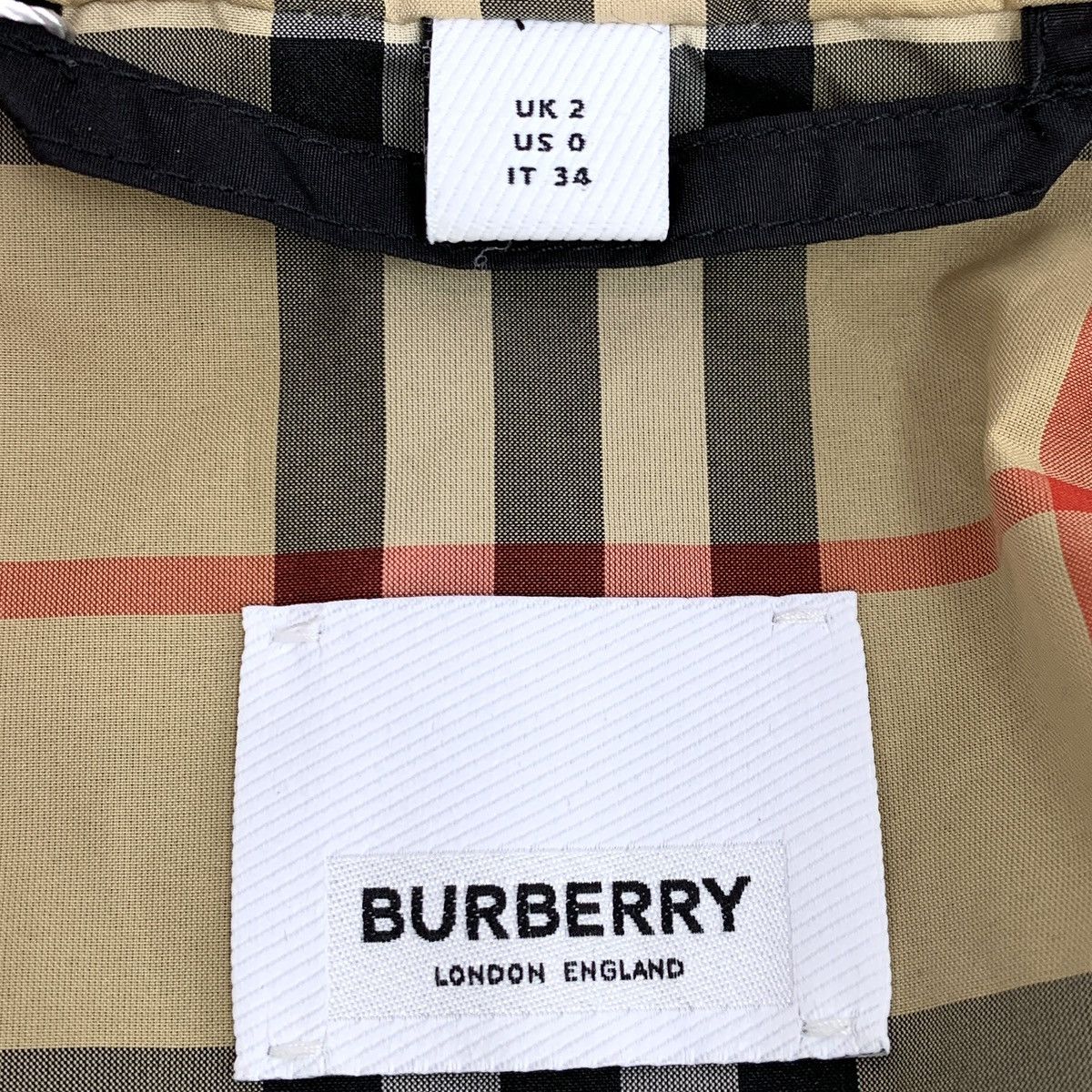 Burberry Burberry Black Hooded Drawstring Zipper Jacket Size XXS / US 00 / IT 34 - 5 Thumbnail