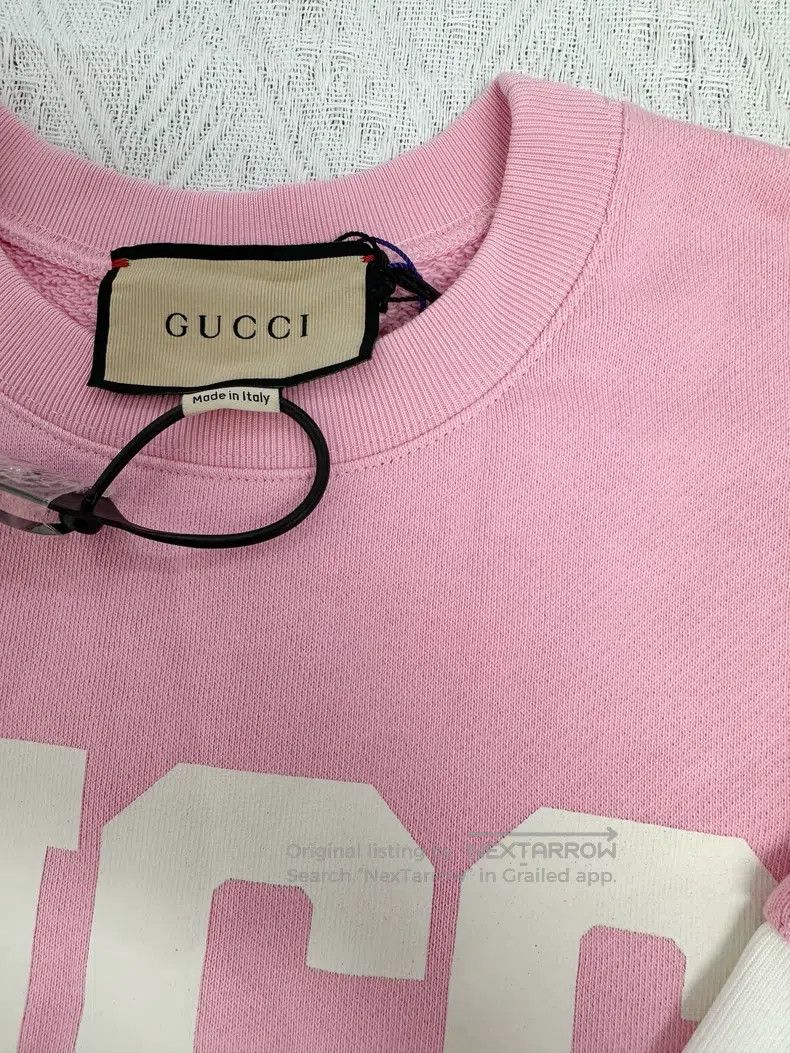 Gucci Gucci Pink sweatshirt Size S / US 4 / IT 40 - 6 Thumbnail