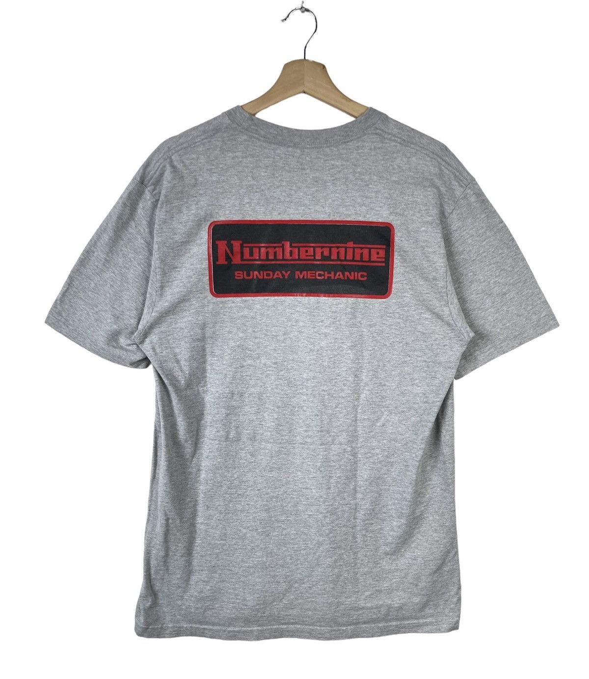 Number (N)ine SS98 Number Nine Japan Sunday Mechanic Box Logo T-Shirt Size US M / EU 48-50 / 2 - 2 Thumbnail