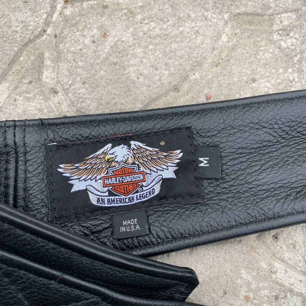 Harley Davidson Vintage Harley Davidson Leather Motorcycle Chaps Pants Size US 32 / EU 48 - 6 Thumbnail