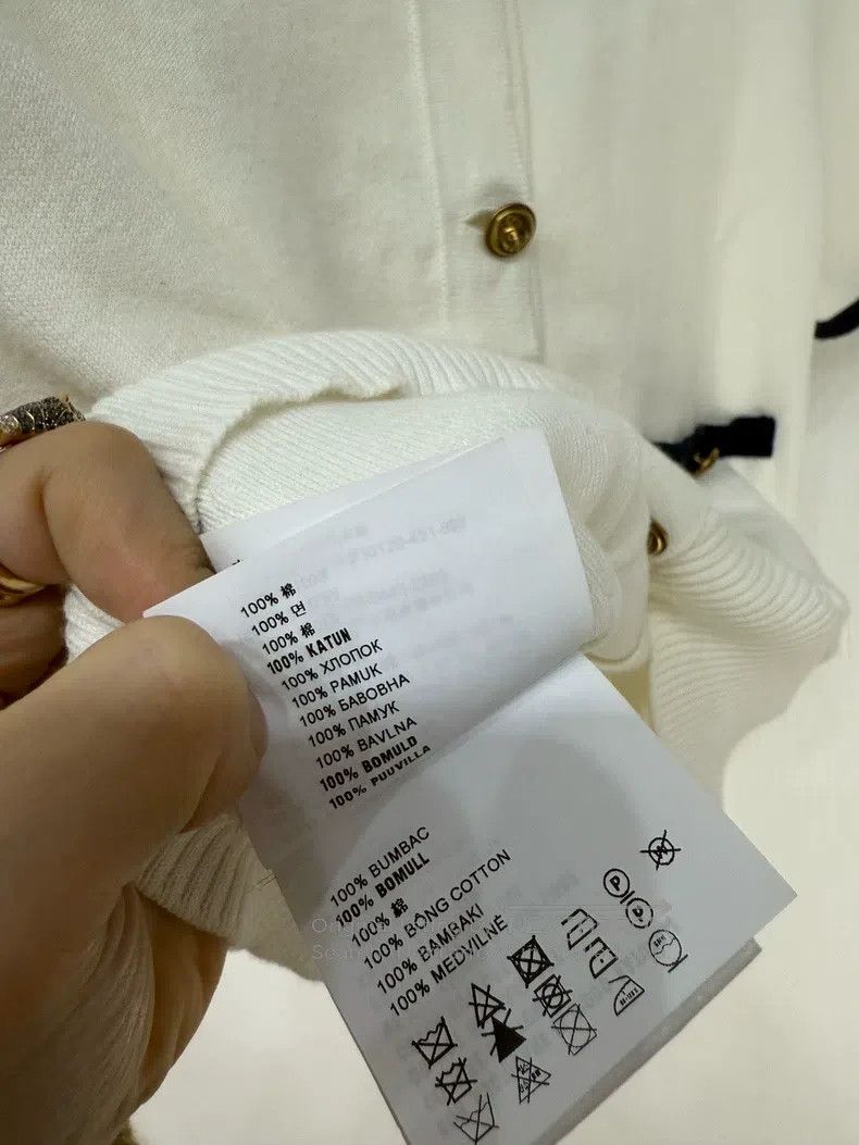 Miu Miu Miu Miu 36 Cardigan short-sleeved shirt Size S / US 4 / IT 40 - 5 Thumbnail